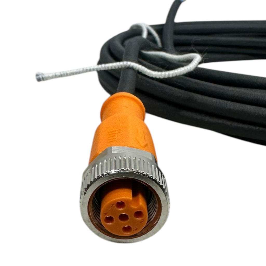 ifm EVC002 Anschlusskabel M12 4-polig 5 m Sensorleitung 250V AC / 300V DC neu