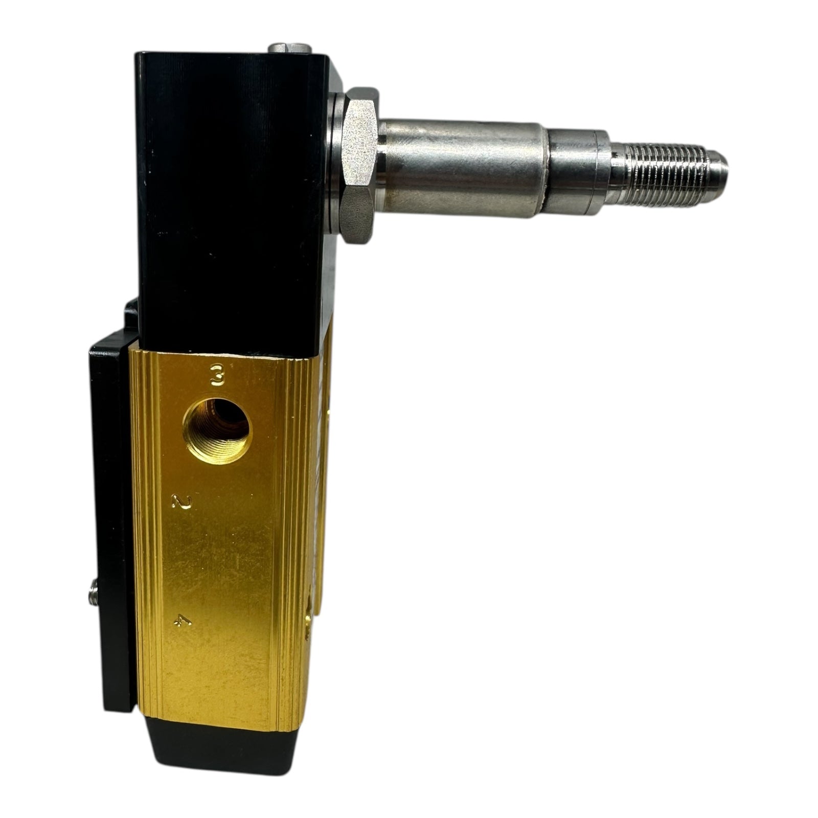 Parker Lucifer 341N31 Magnetventil 3/2-Wege G1/4 Messing ATEX Pneumatikventil neu