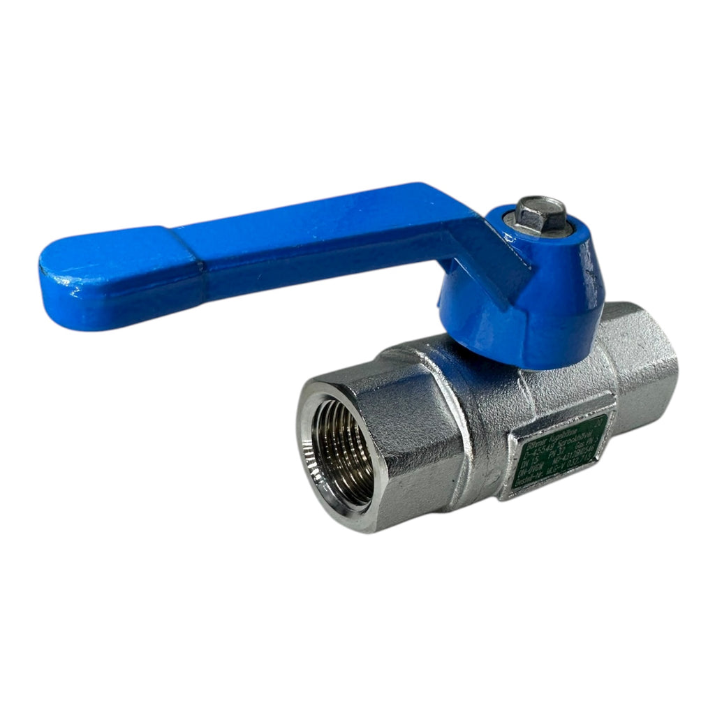 2x Böhmer Kugelhahn MLG-V 032.715 DN15 PN32 G1/2” Gasventil DVGW Edelstahl