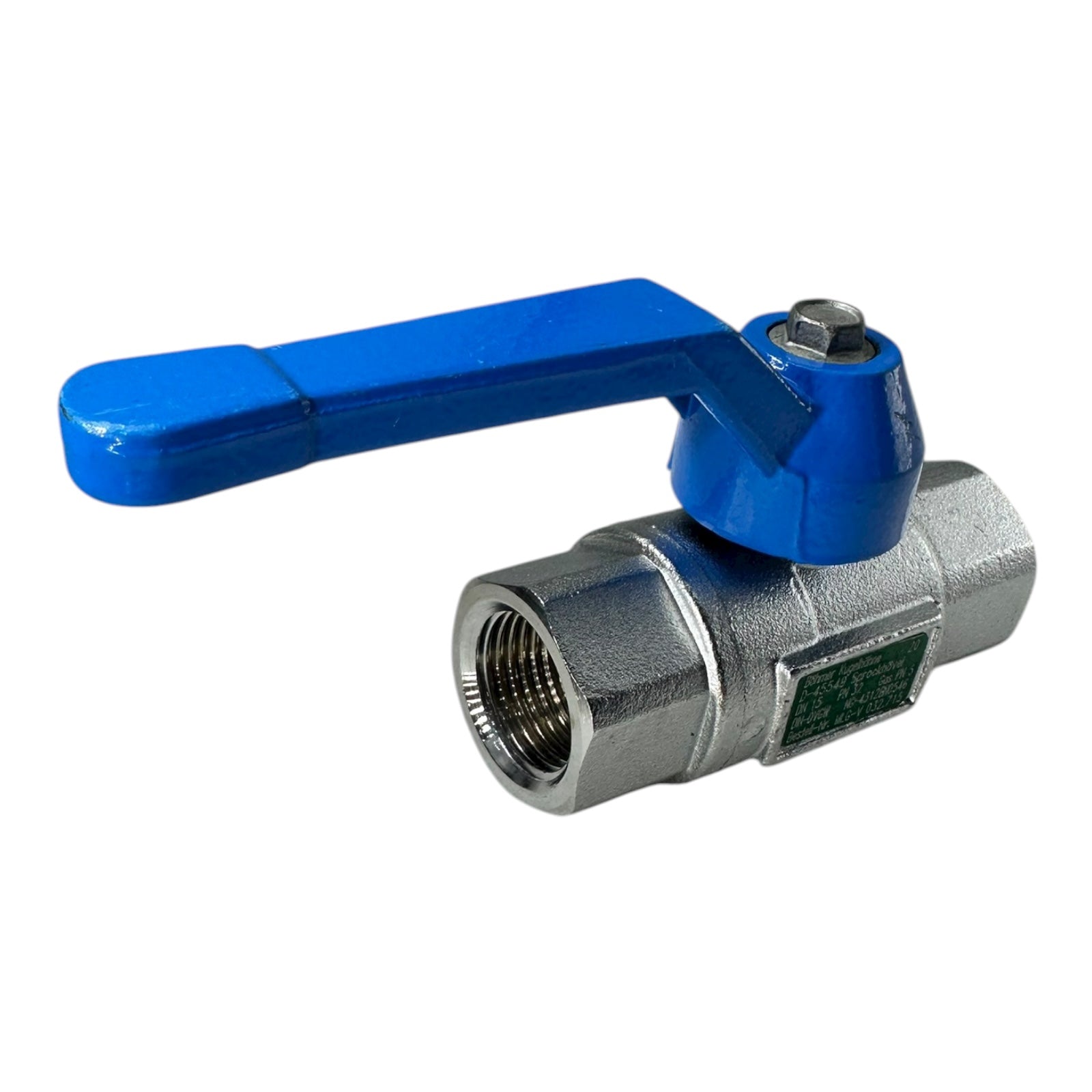 2x Böhmer Kugelhahn MLG-V 032.715 DN15 PN32 G1/2” Gasventil DVGW Edelstahl