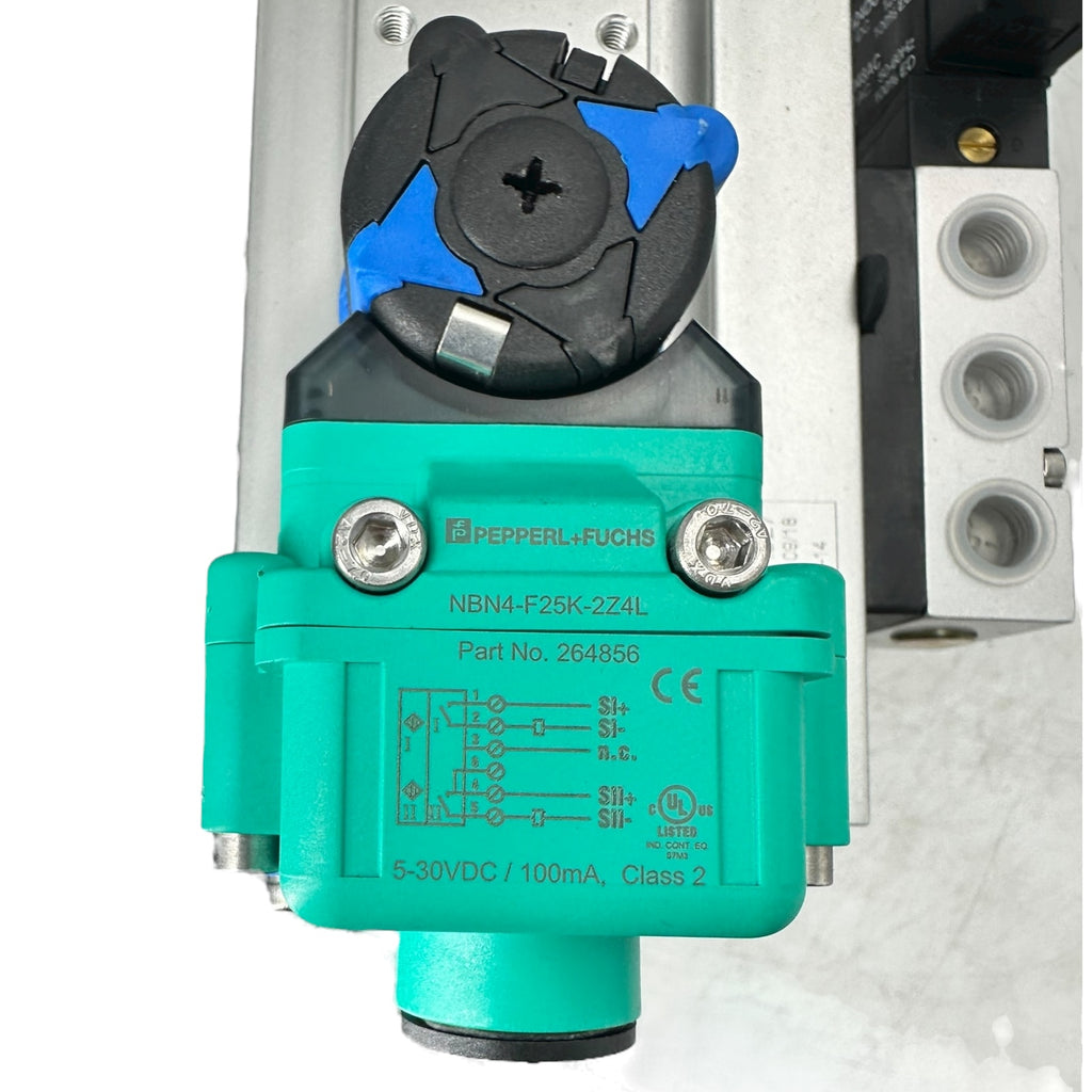 Econ 6731 DN50 PN16 Absperrklappe mit Pneumatikantrieb RX Ventil Pepperl+Fuchs