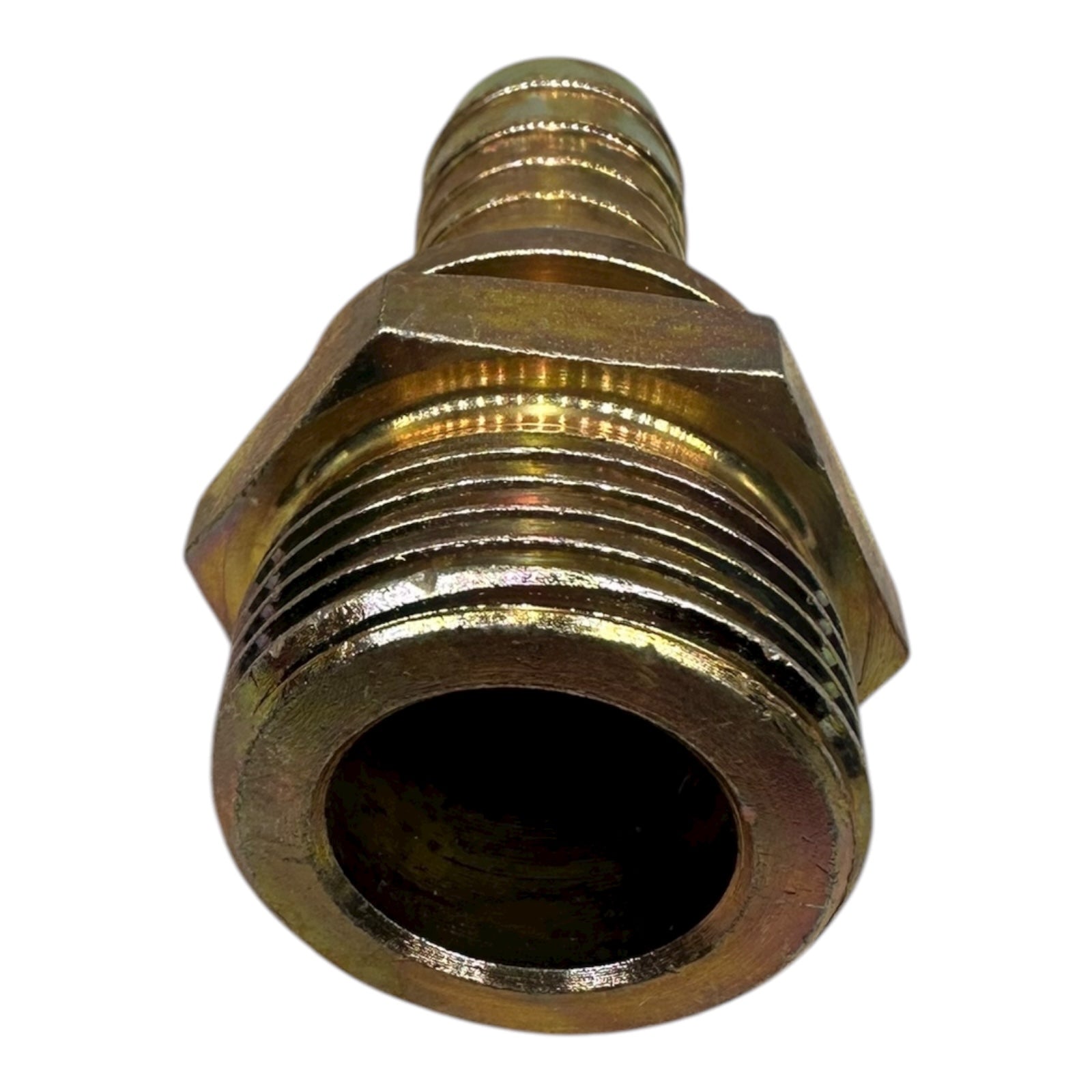 10x Lüdecke G10-19T Außengewindetülle G1” AG Schlauchtülle 19 mm Messing
