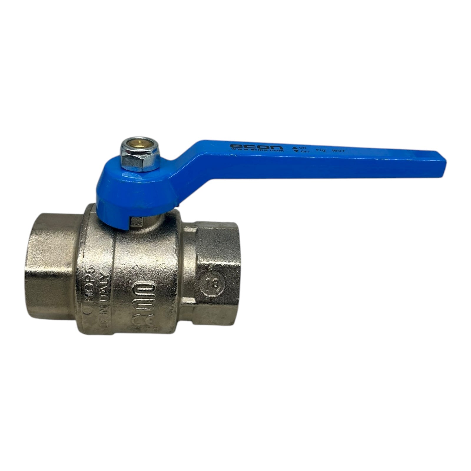 Econ Kugelhahn DN40 PN40 Messing Innengewinde 1½” Absperrventil Gas Wasser