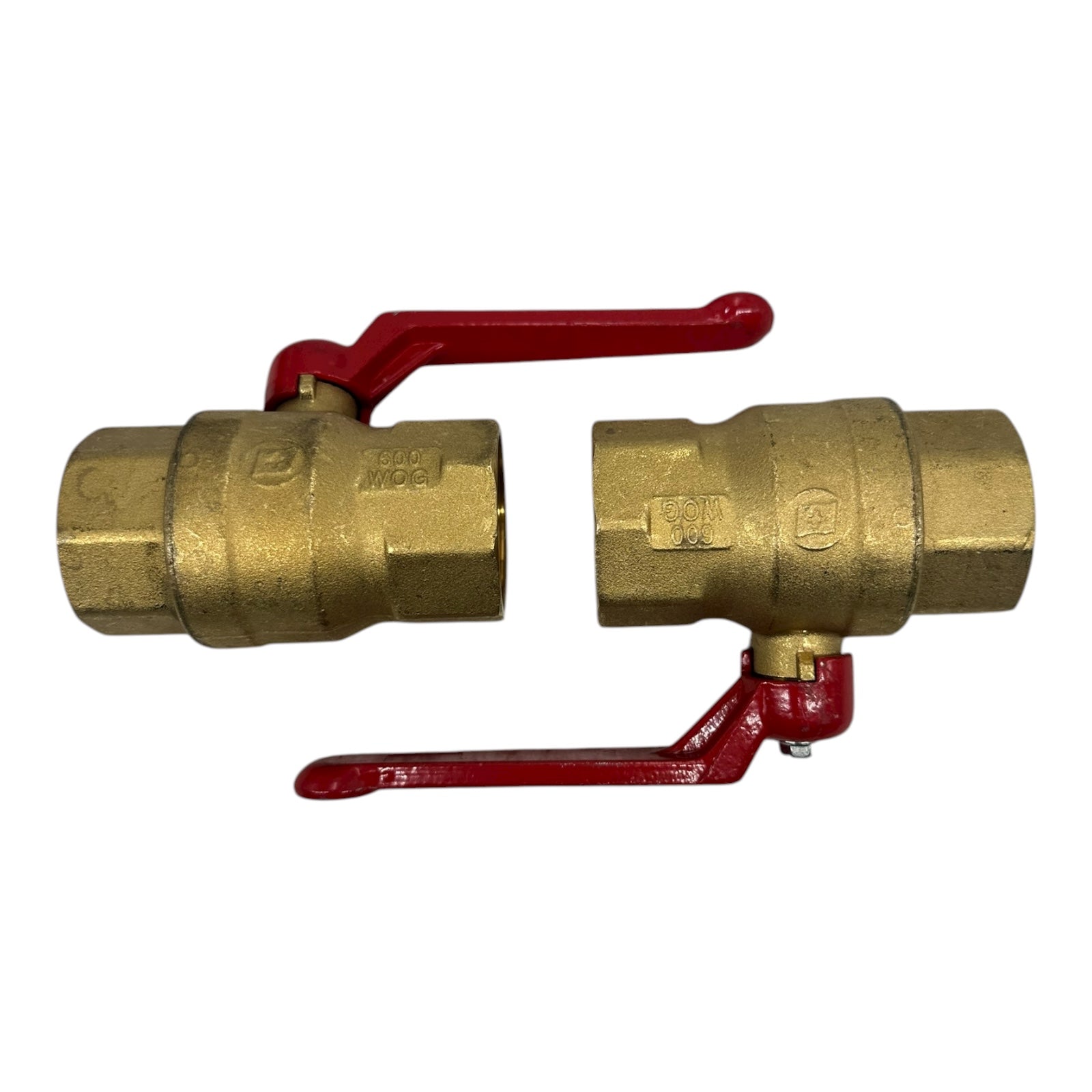 2x IMT Kugelhahn DN32 PN10 Messing Innengewinde 1¼” DVGW EN331 Gas Wasser