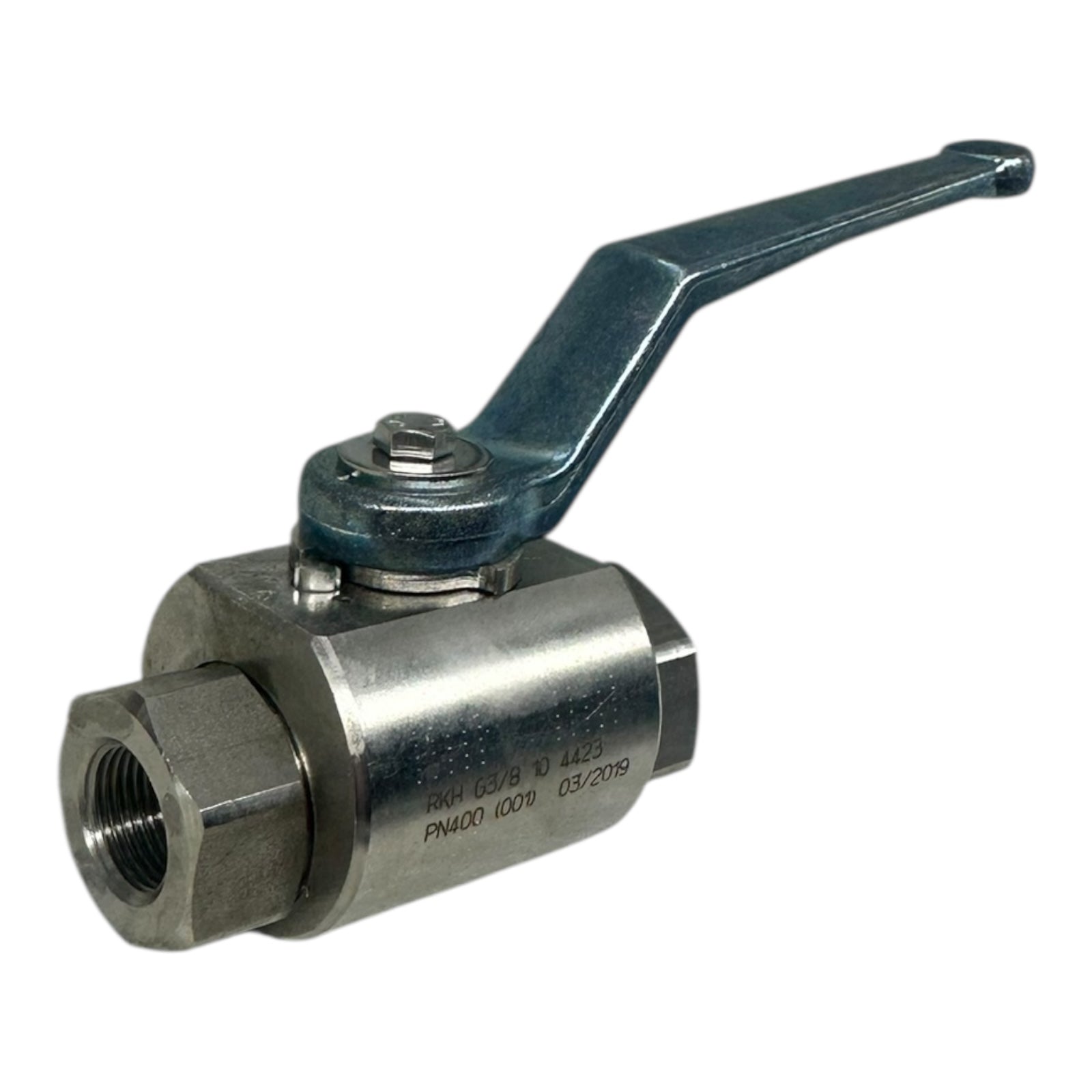 RKH Kugelhahn G3/8 Edelstahl PN400 Hochdruck 4423 2-Wege