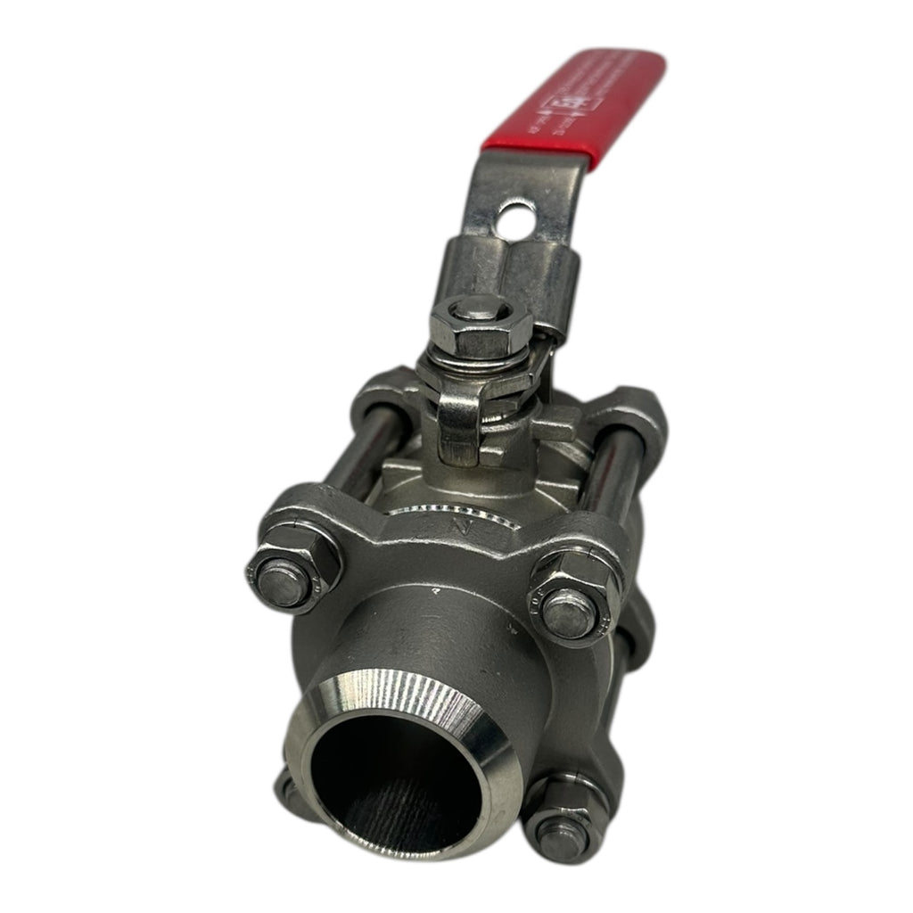 END-Armaturen Kugelhahn DN25 PN64 Edelstahl 1” 2-teilig Industrieventil