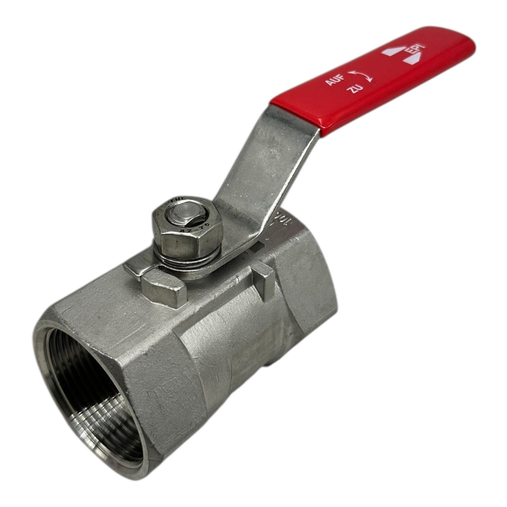 EPI Kugelhahn 1½” CF8M Edelstahl 1000 WOG Volldurchgang Innengewinde
