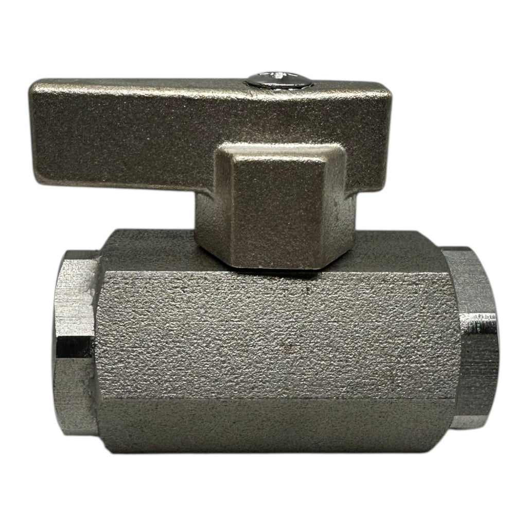 2x Parker 0465 10 21 Kugelhahn Edelstahl 1/4” Innengewinde ROHS
