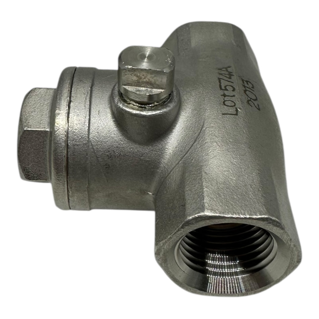 Edelstahl Rückschlagventil DN15 1/2” PN16 1.4408 Rückflussverhinderer Neu