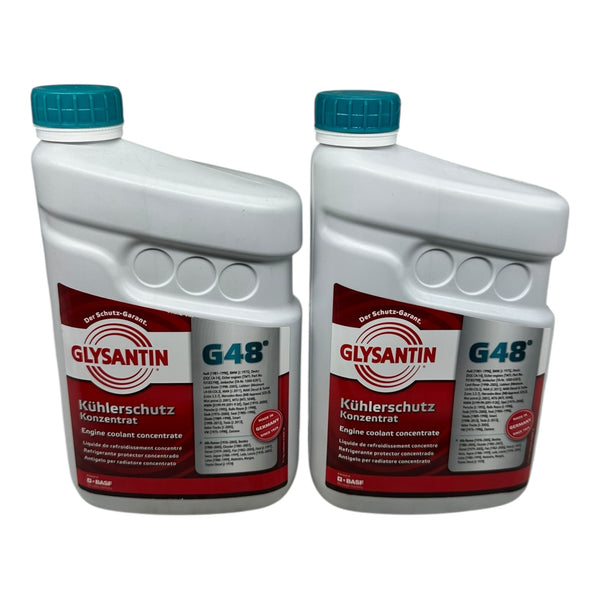 2x Original 1L BASF Glysantin G48® Frostschutzkonzentrat Kühlerfrostschutz Blau