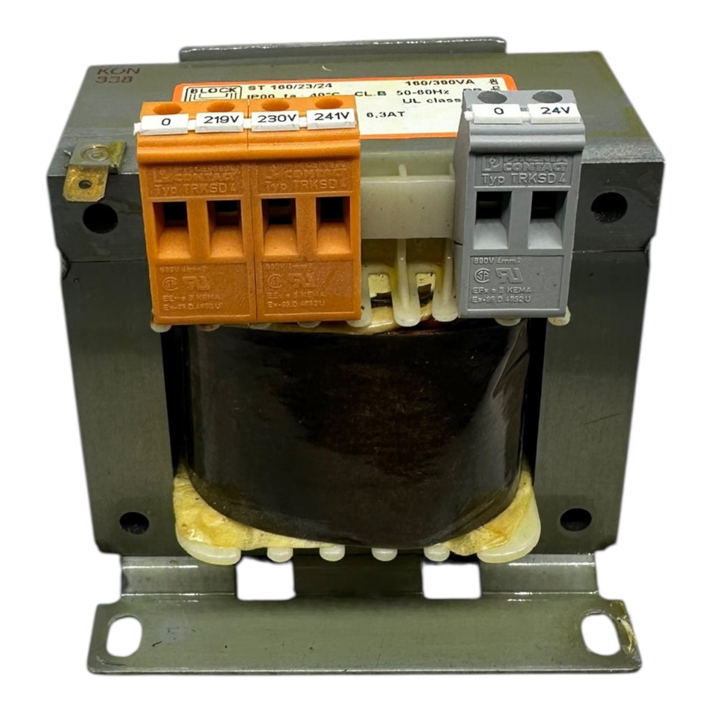 BLOCK ST 160/23/24 Transformator 230V → 24V 6,67A 160VA Steuertrafo