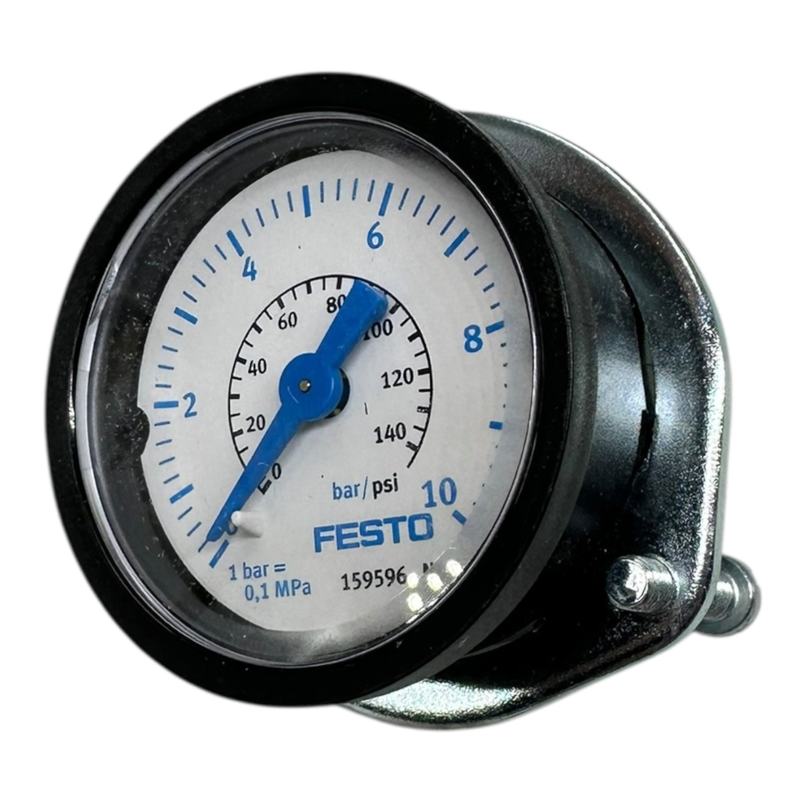 Festo FMA-40-10-1/4-EN Manometer 0–10 bar 1/4” Serie N4 Druckmesser 159596 neu