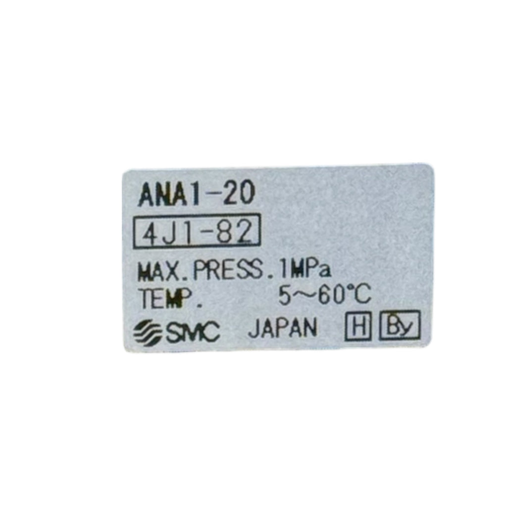 SMC ANA1-20 ANB08 Schalldämpfer 2” 40dB(A) Pneumatik Dämpfungselement 1MPa
