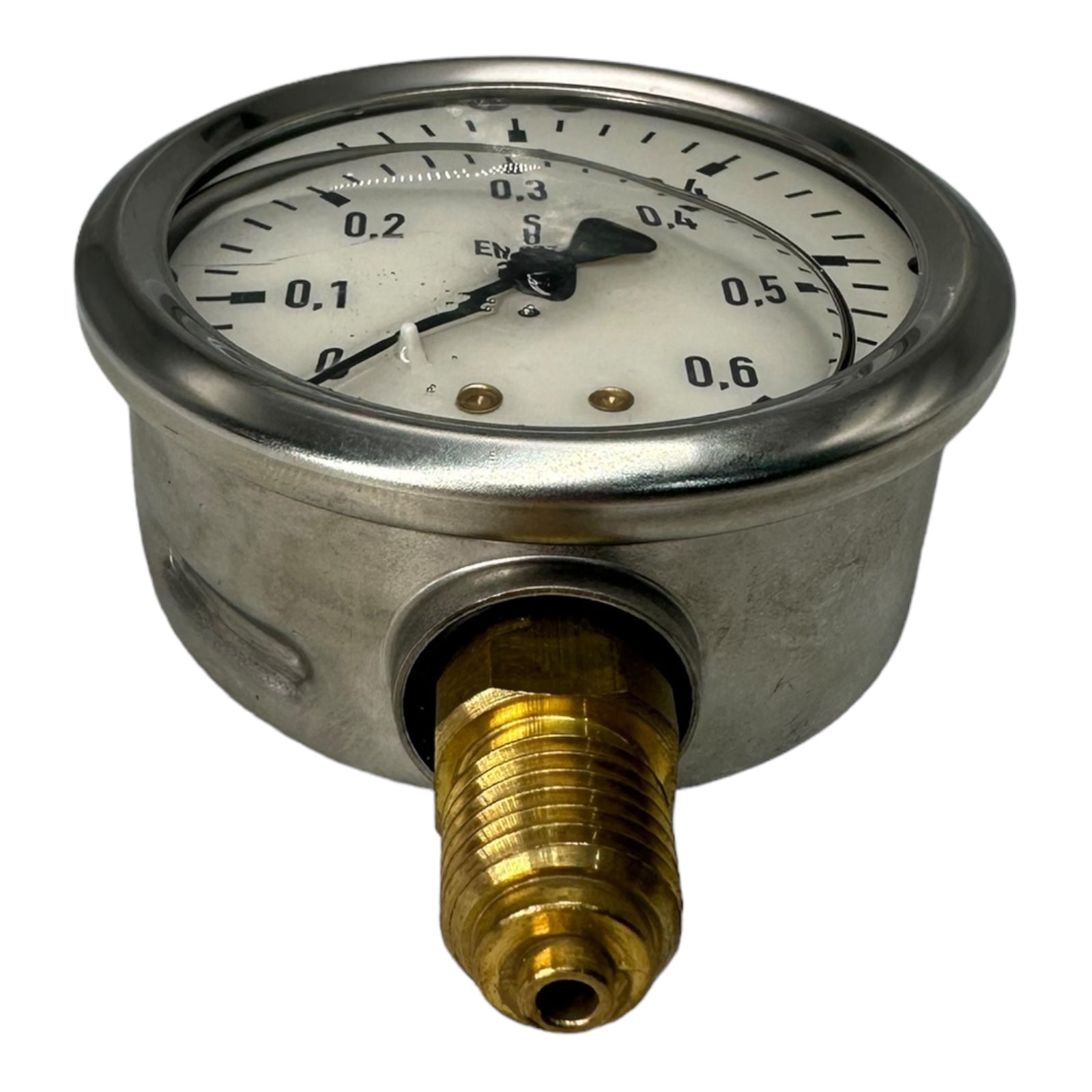 WIKA Glycerin-Manometer senkrecht, 63mm, 0 - 0,6 bar