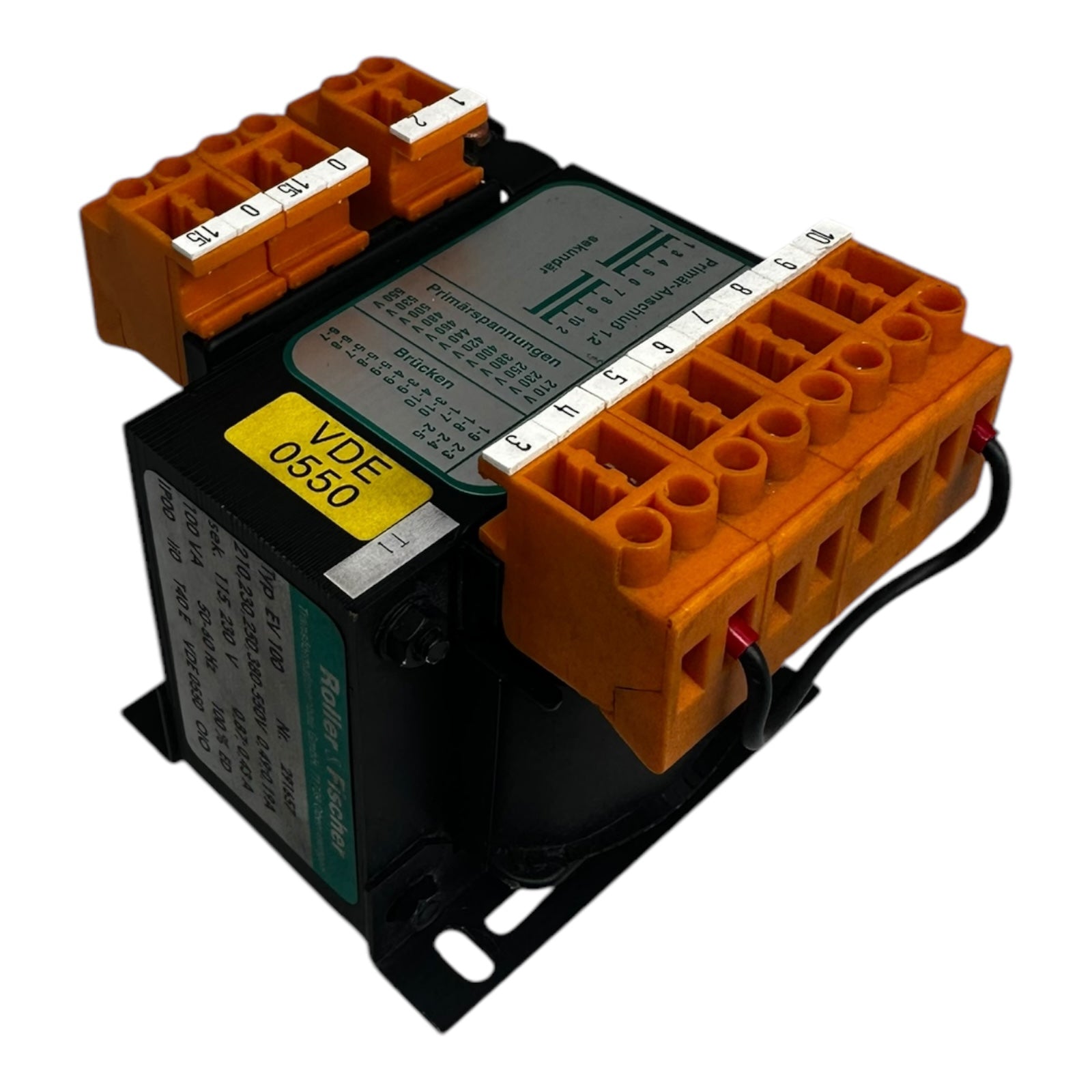 Roller&Fischer EV100 Trafo / Transformator 100VA 50-60Hz