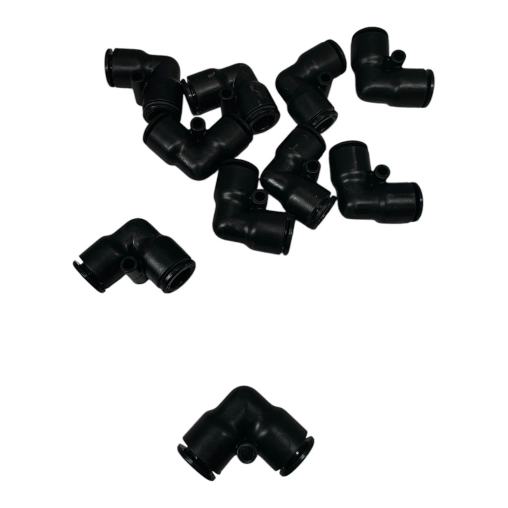 10x Flexion EPV8-FX Steckverbindung POM Winkelstück Verbindungselement, 8mm Rohr