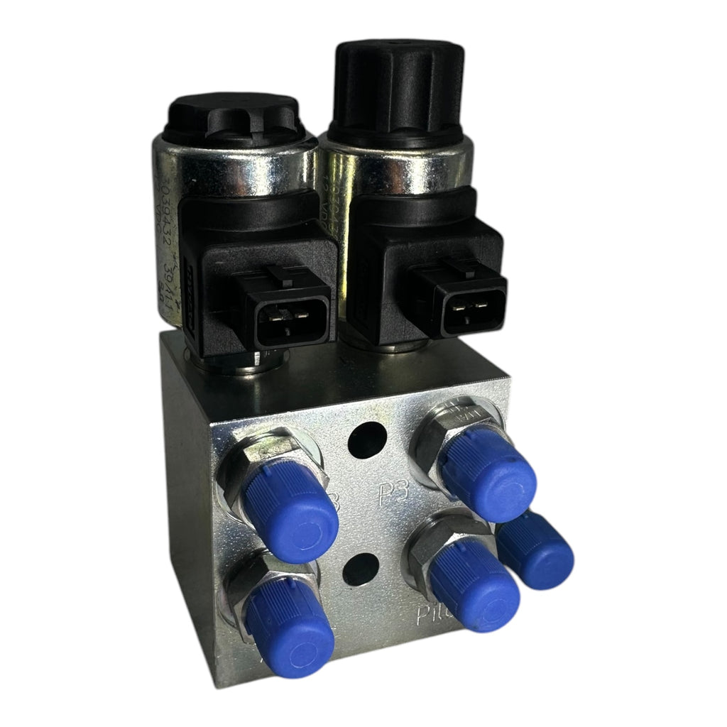 Hydac 3649811 Ventilblock W929378211 2-fach Magnetventil Kubota kompatibel