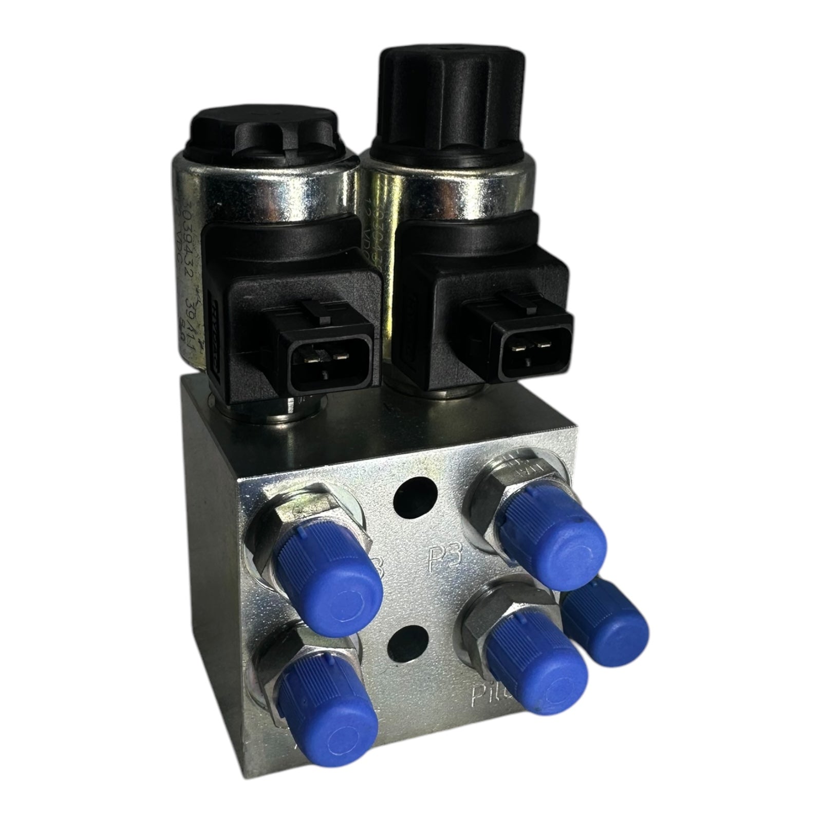 Hydac 3649811 Ventilblock W929378211 2-fach Magnetventil Kubota kompatibel