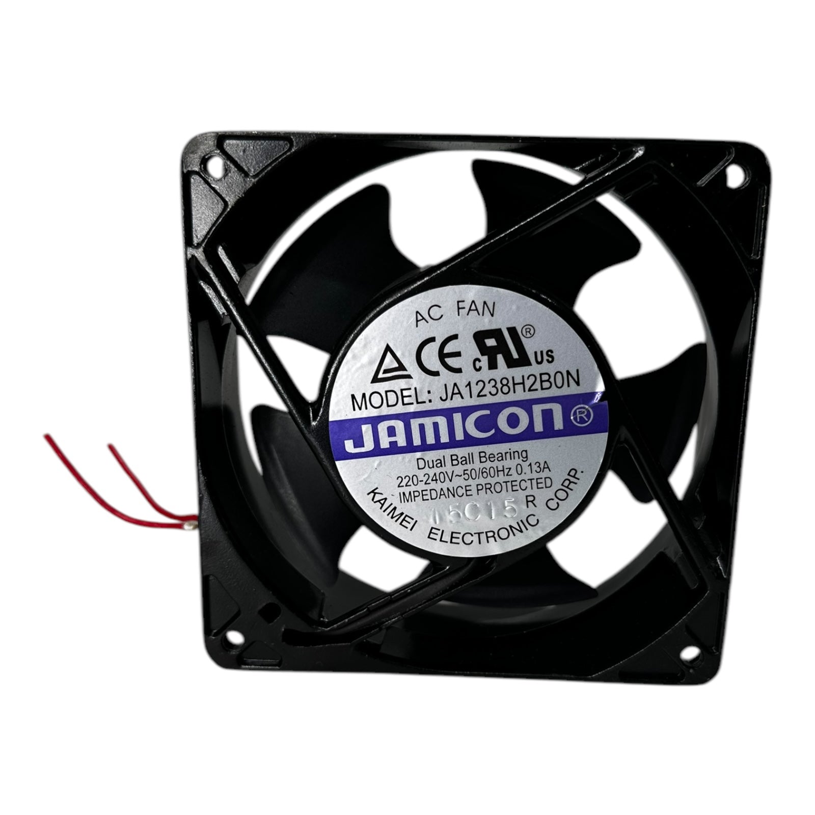 2x JAMICON JA1238H2BON Lüfter Cooling Fan 220/240V 0.13A