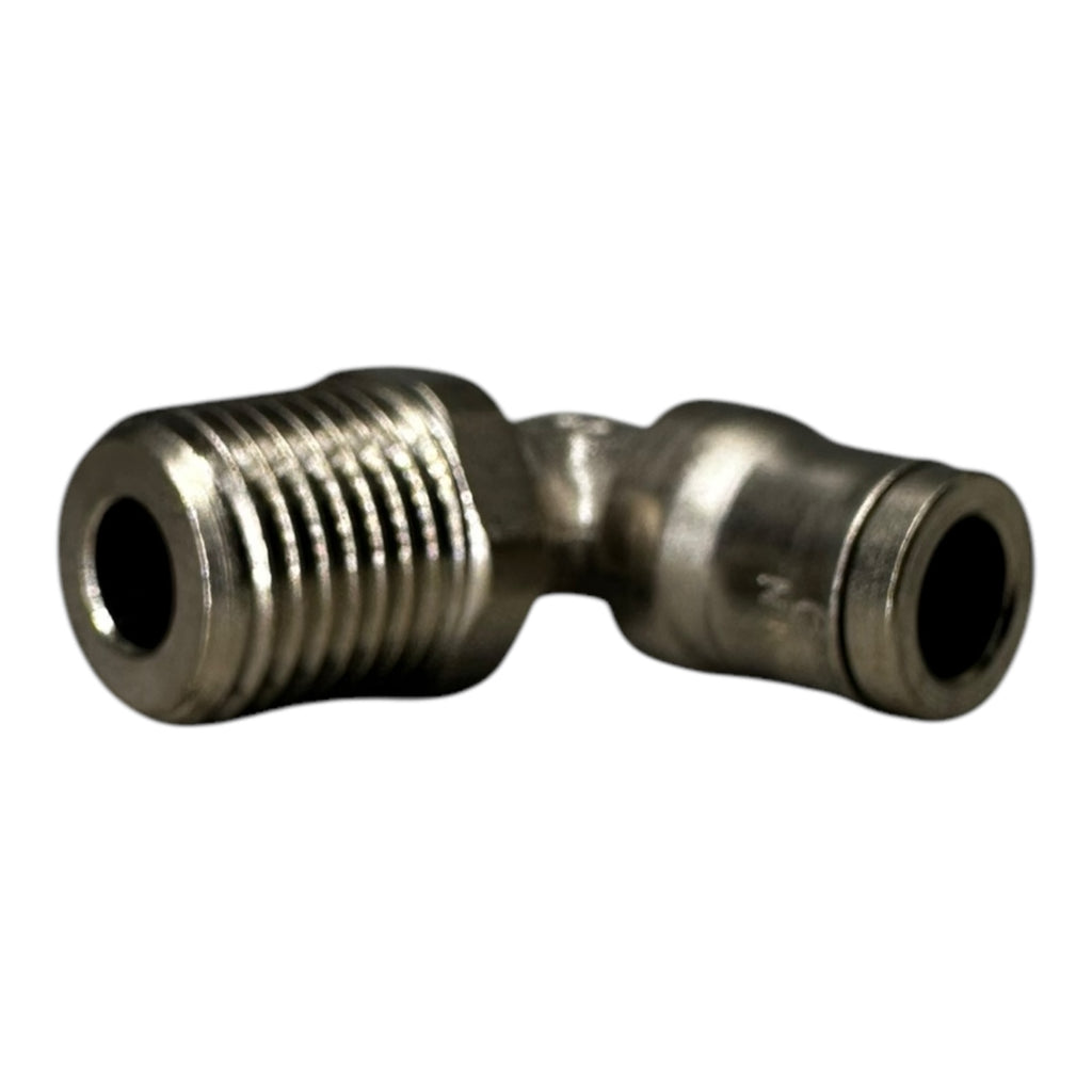 10x Parker 36090613 Chemisch vernickelte Steckverbindungen aus Messing