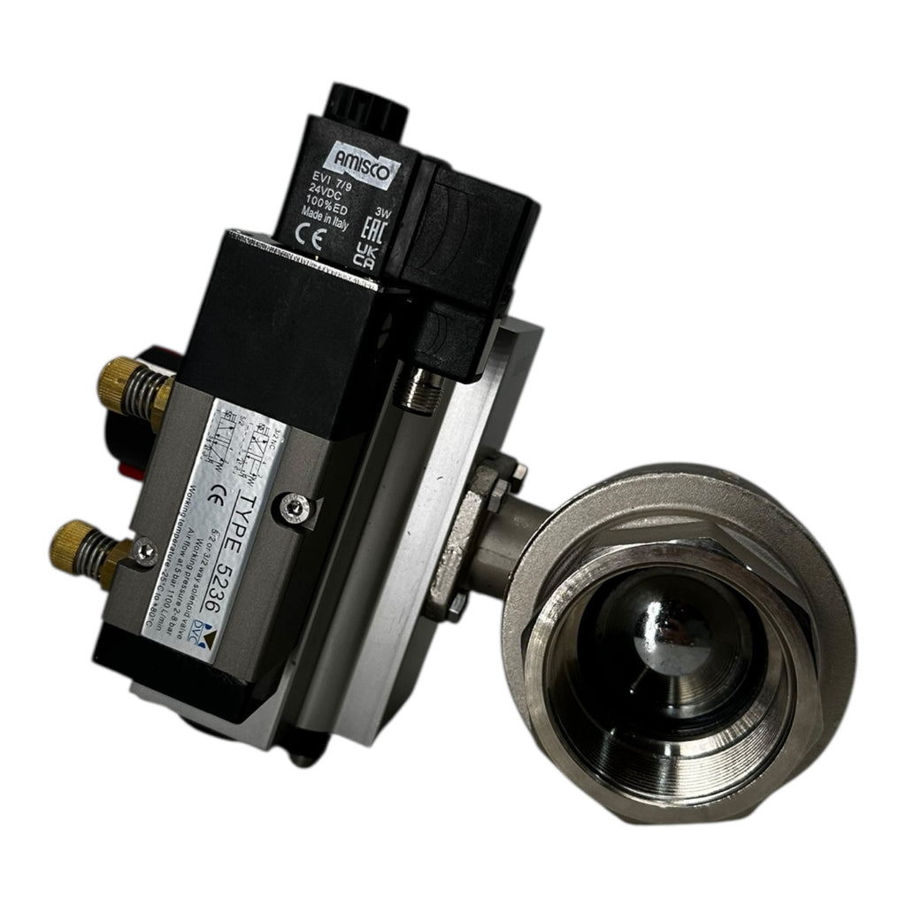 econ 7902 Pneumatikantrieb Doubleacting DN50 PN40 Stellantrieb Kugelhahn DVC5236