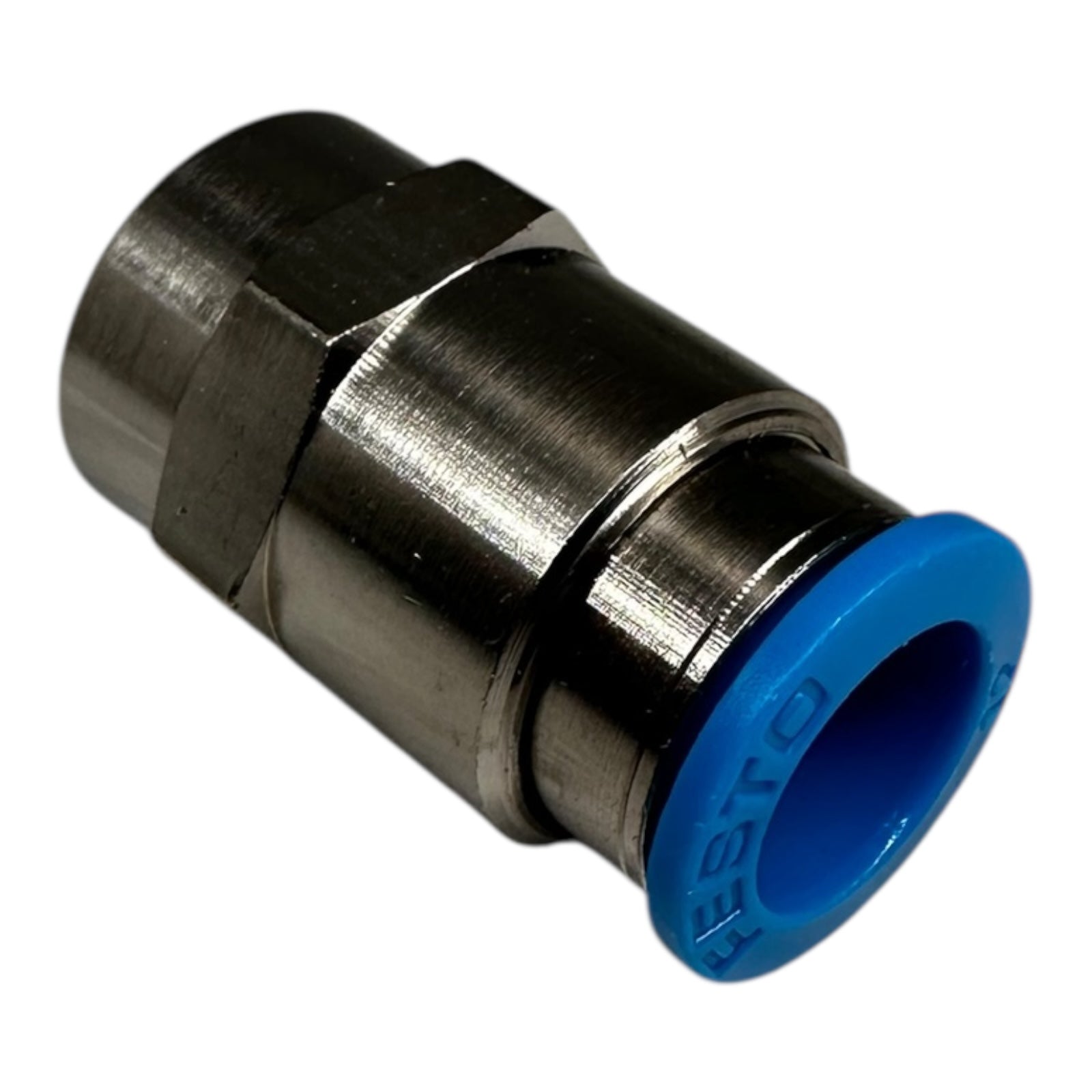 20x Festo QSF-3/8-12-B-20 Steckverschraubung Pneumatikanschluss 3/8 Zoll, 12mm