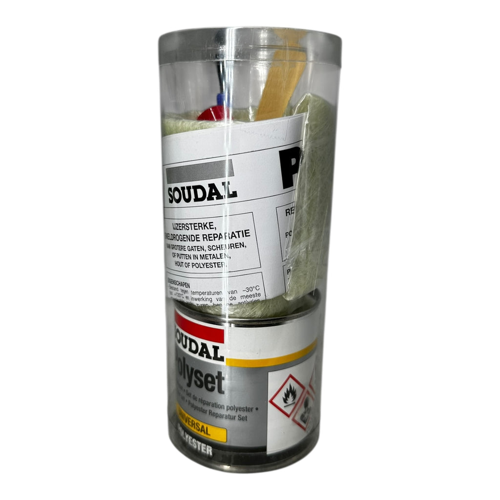 Soudal Polyset Polyester Reparaturset GFK REPARIEREN