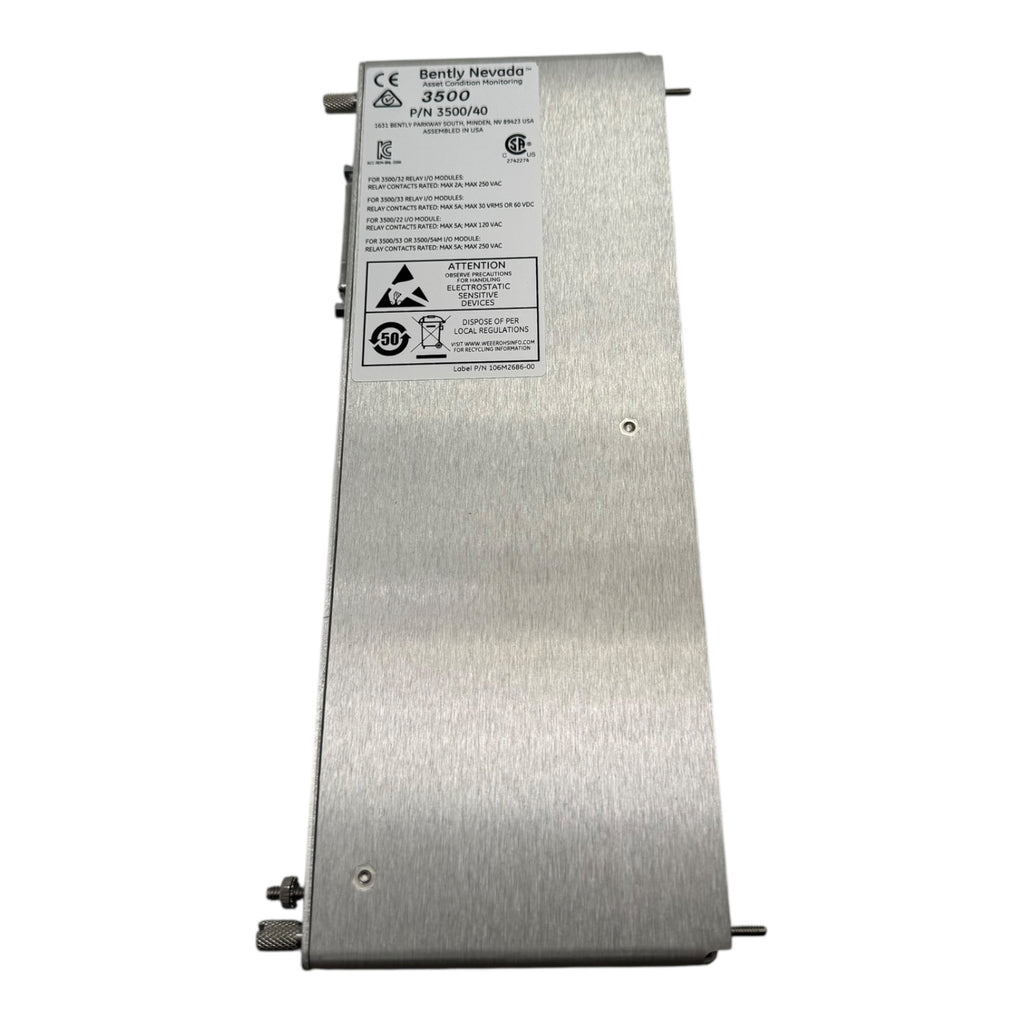Bently Nevada 3500/40 126615-01 184139-10 106M2686-00 Proximitor-I/O-Module