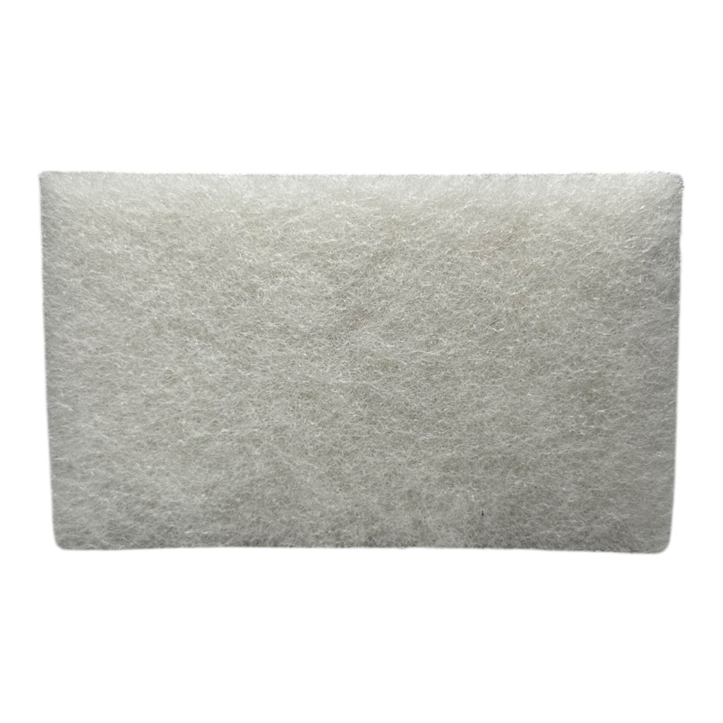 10x 3M 350 Scotch-Brite Reinigungspad Weiß 95x158mm empfindliche Flächen Handpad