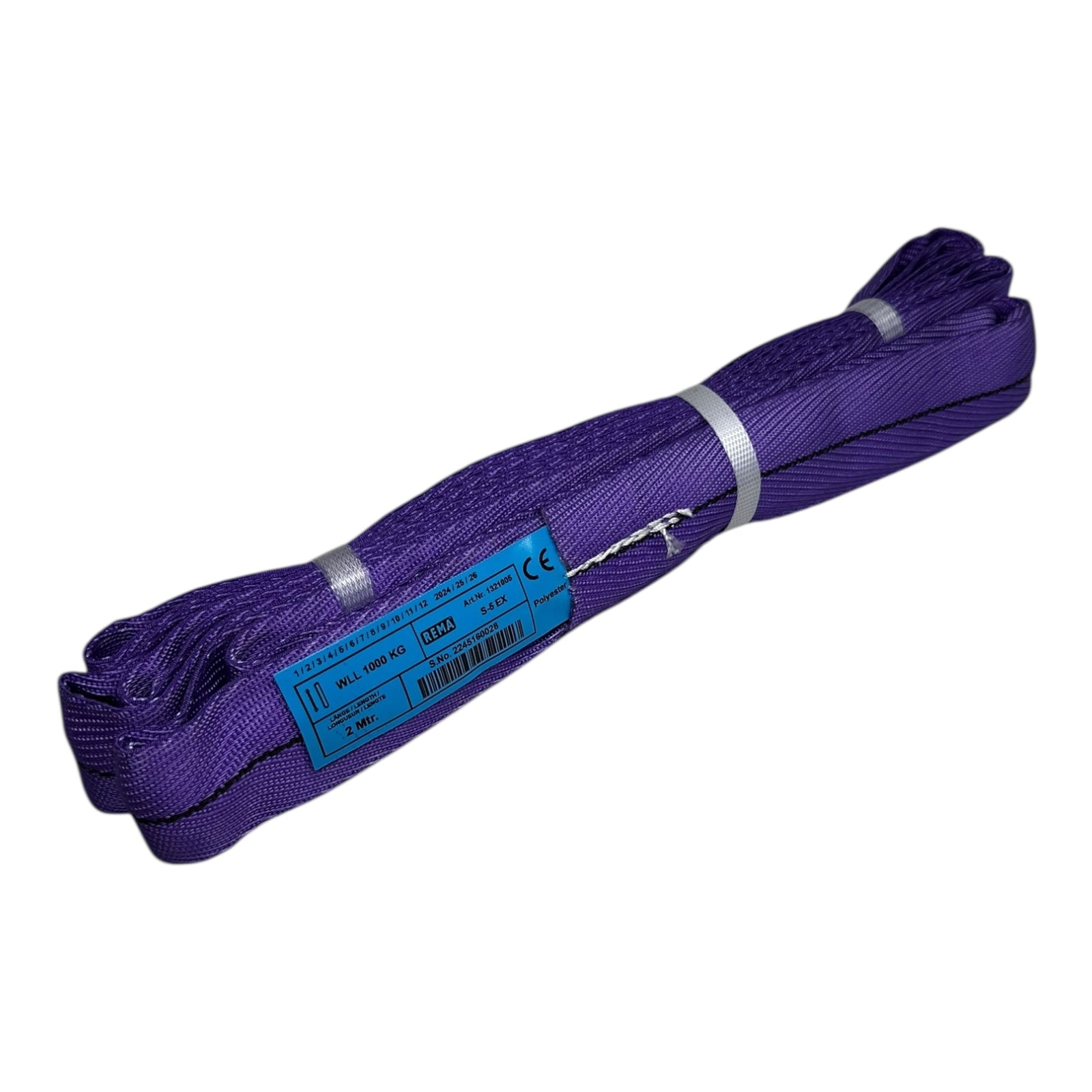 REMA 1321005 Hebeband S-5EX Rundschlinge 2m 1000kg Polyester lila
