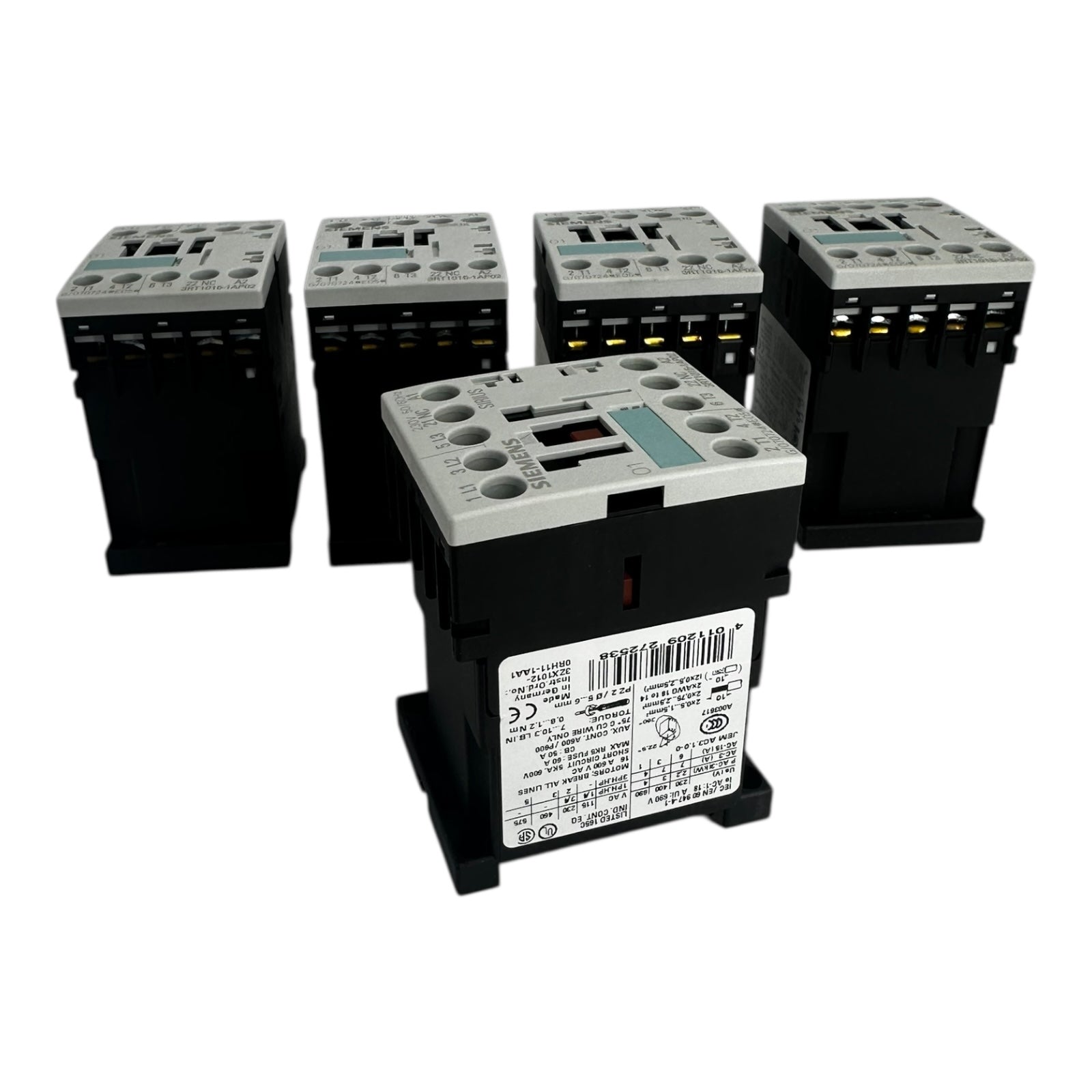 5x Siemens 3RT1015-1AP02 Schütz 230V Schaltkontakt Relais SIRIUS