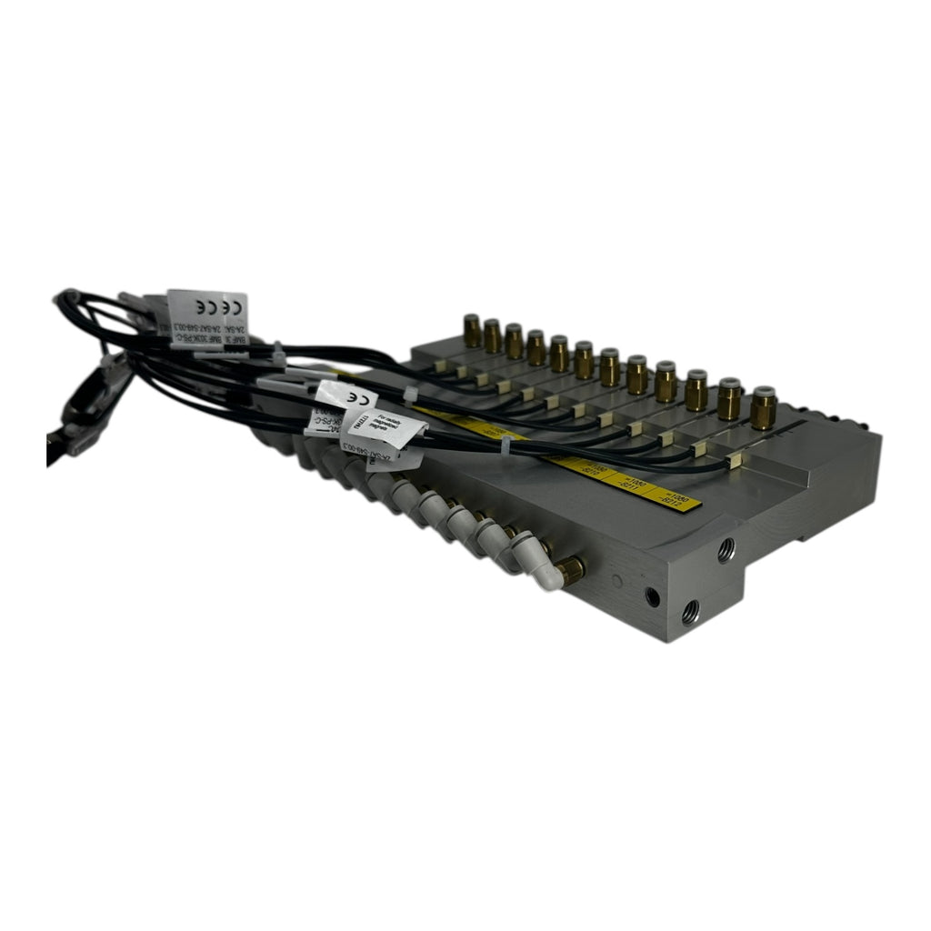 SMC CD85N12-0056 Mehrfach-Pneumatikzylinder mit Ventilinsel Sensor BMF303K