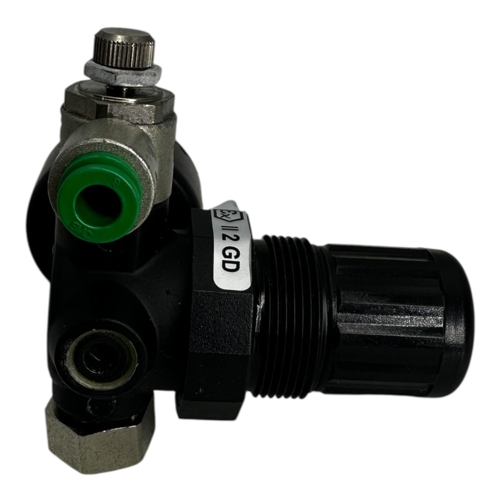 Norgren R07-200-RNEG Druckregler 0.07–3.5 bar mit Manometer & Filter