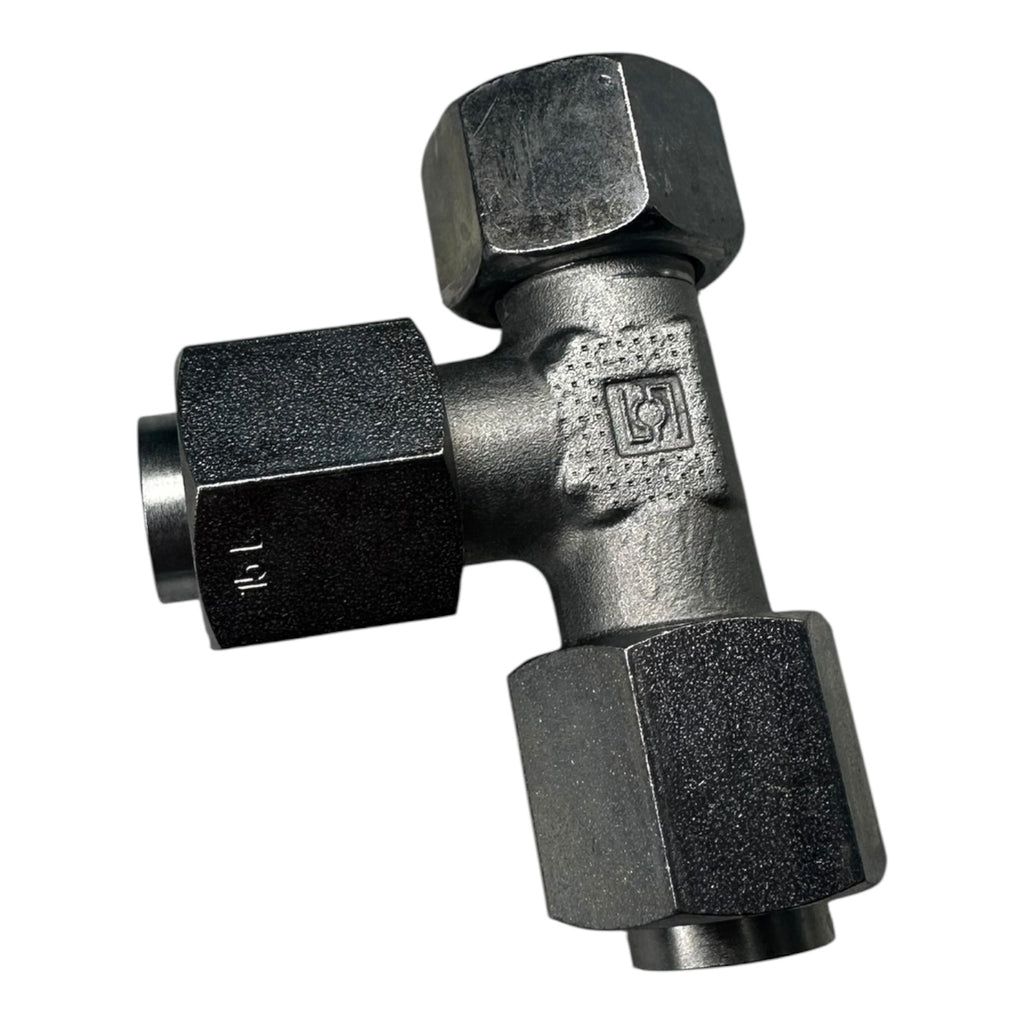 20x Stauff FI-ELD-15L-V-W3-DKO-AB T-Verschraubung Edelstahl 15 mm Hydraulik