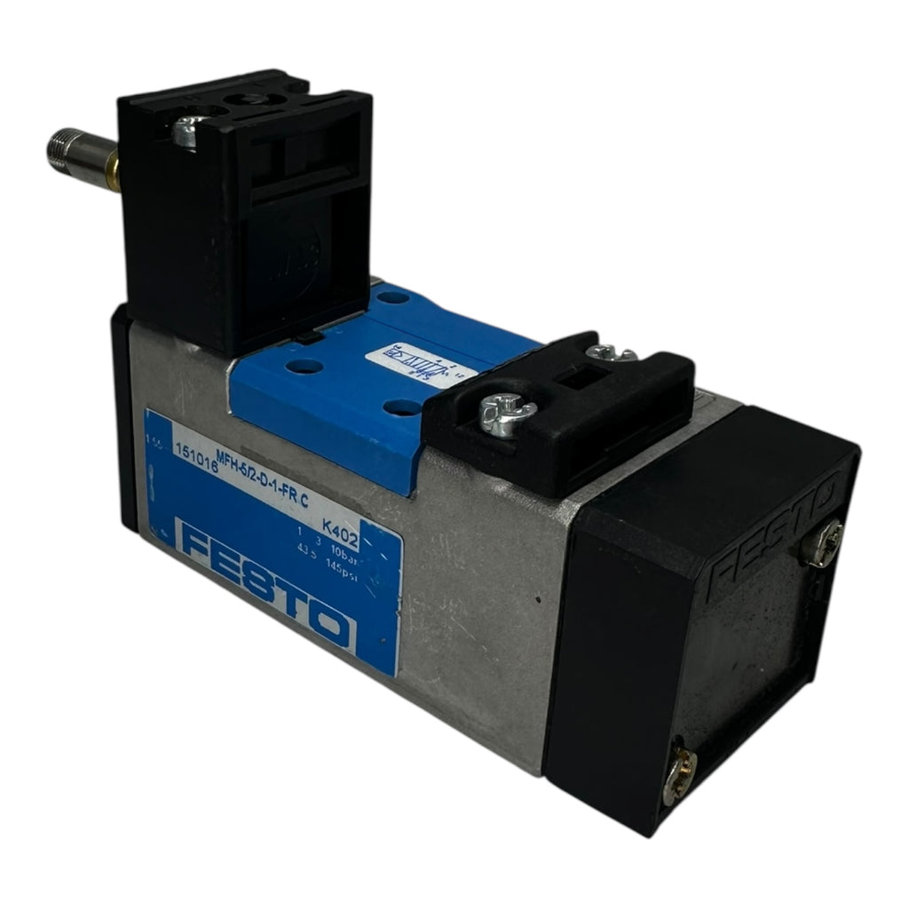 Festo MFH-5/2-D-1-FR-C Magnetventil 5/2 Wege Pneumatikventil 151016 3–10 bar