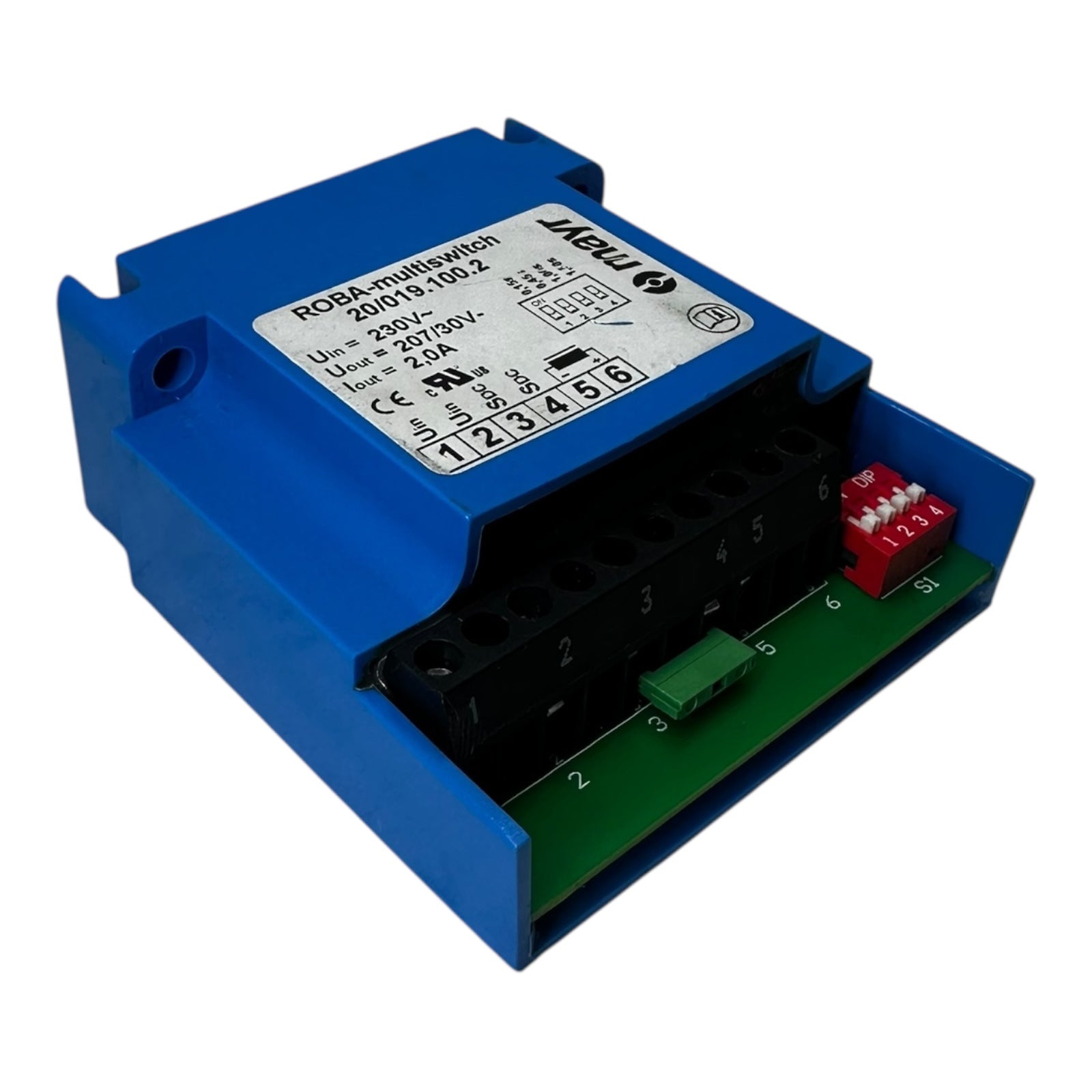 Mayr ROBA-multiswitch 20/019.100.2 Bremsgleichrichter 230V 2A Ausgang 207/30V