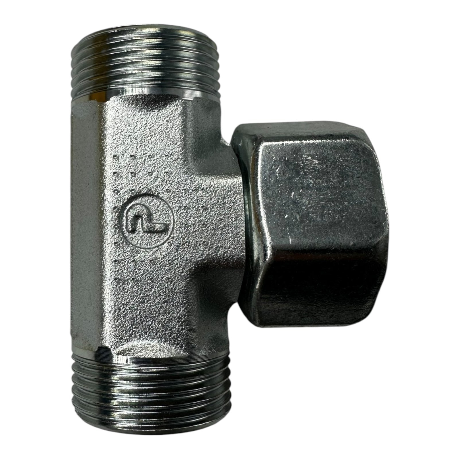 Parker ET22LOMDCF T-Stück Verschraubung Hydraulik EO 22mm AG/IG Stahl vernickelt