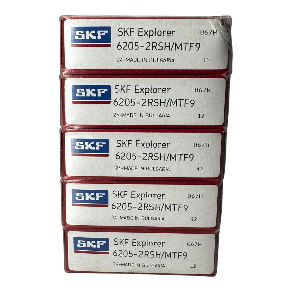 5x SKF Explorer 6205-2RSH/MTF9 Rillenkugellager 25x52x15 mm beidseitig Dicht