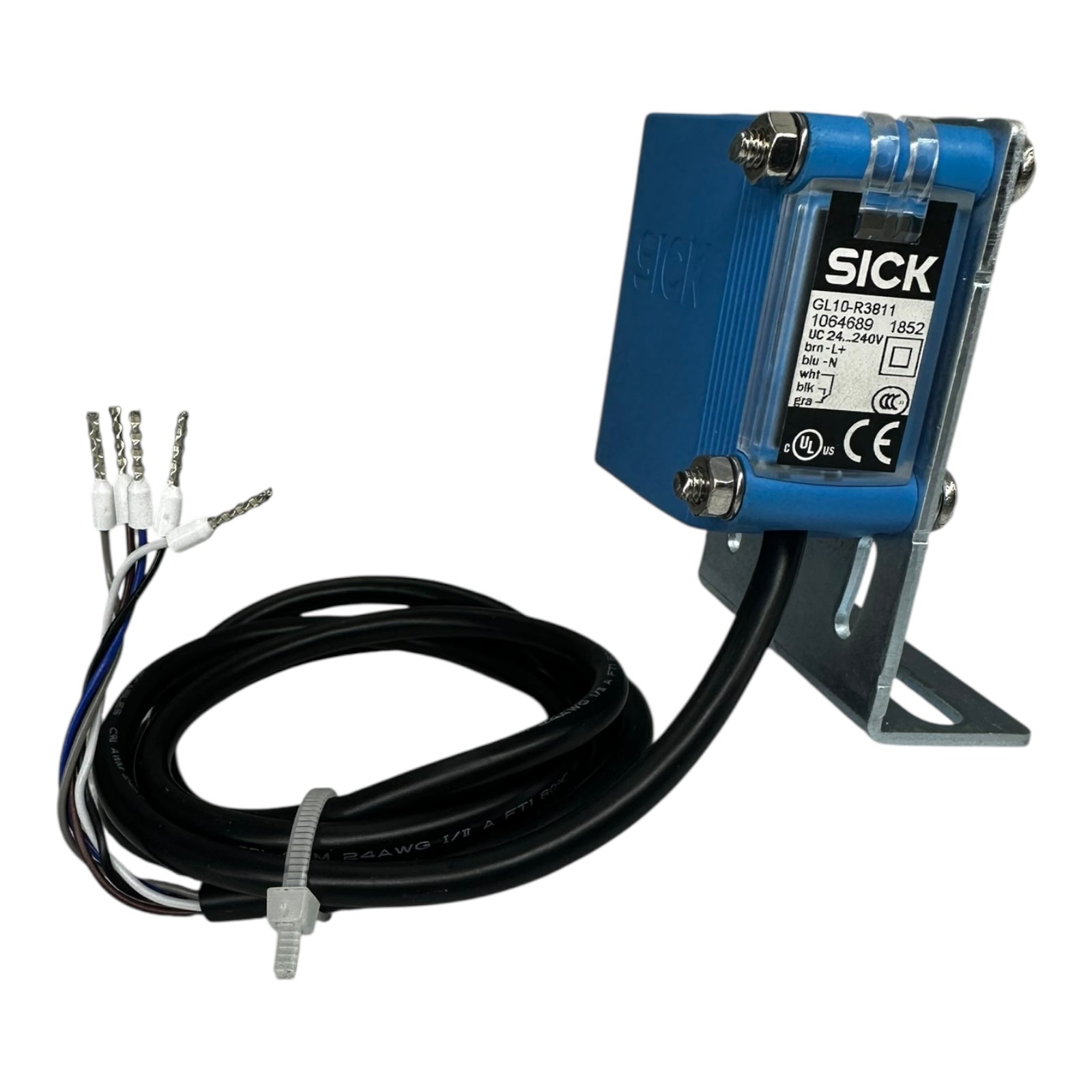 SICK 1064689 GL10-R3811 Lichttaster Sensor UC 24-240V mit Halterung
