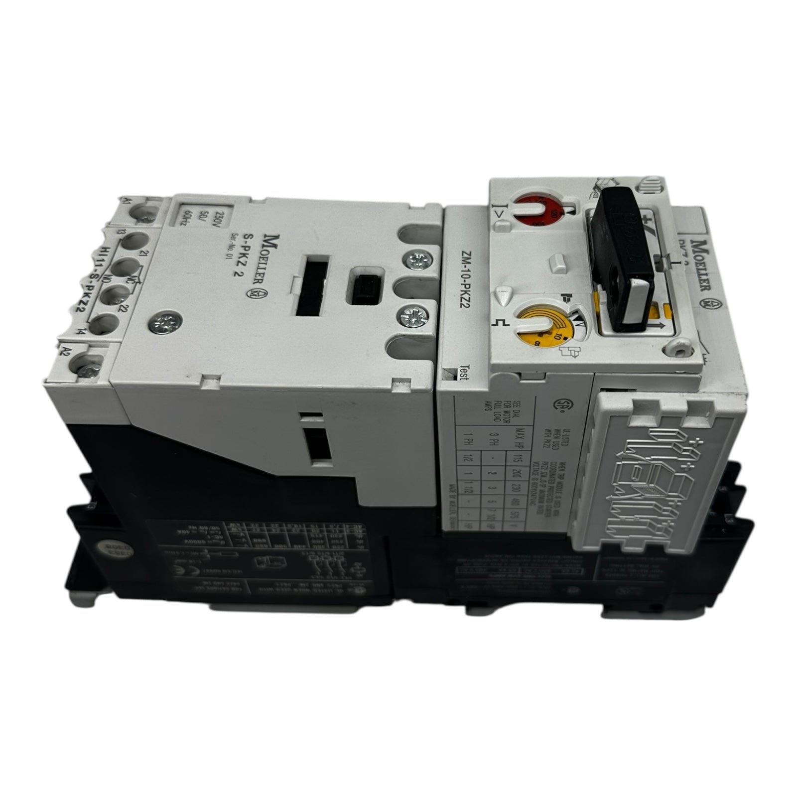 Moeller PKZ2 Motorschutzschalter Schütz-Kombination 0,6–40A 230/400V