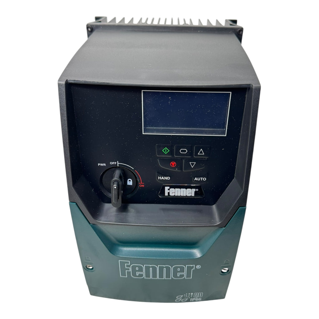 Fenner QD:Flow 586P44P0 Frequenzumrichter 9,5A 4kW 380-480V 3PH IP66 UNUSED