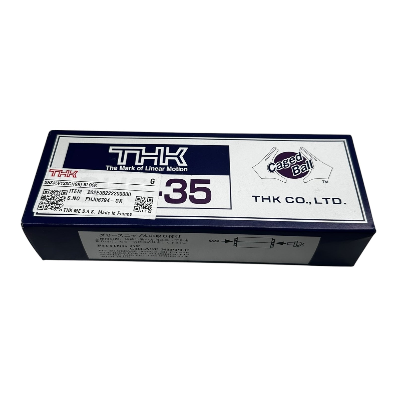 THK SHS35V1SSC1(GK) Linearführung Block Wagen Caged Ball SHS35