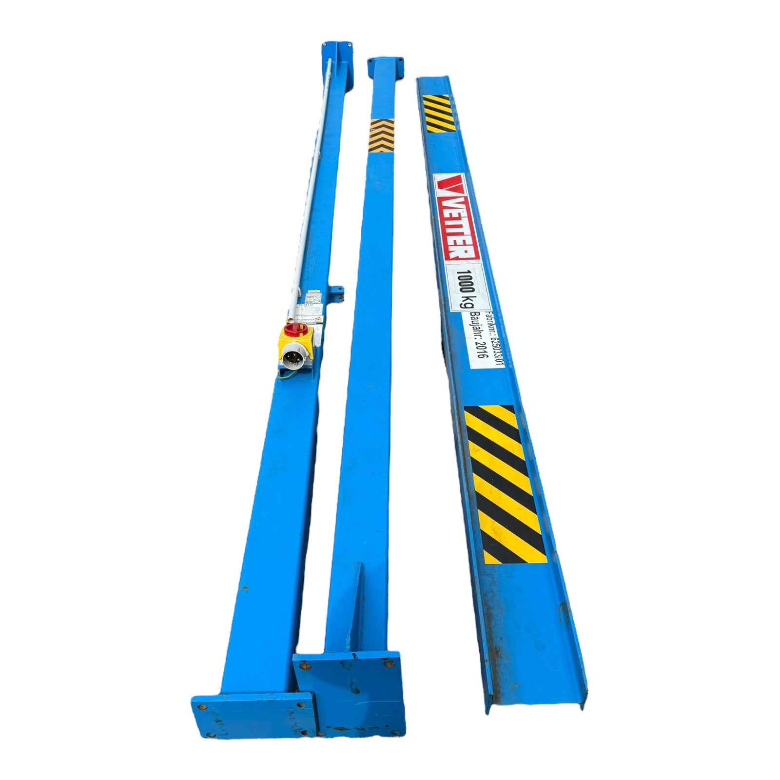 Vetter Kran PA10-3,0 SICO-HF SIXx6F Säulenschwenkkran 1000kg 3m mit Kettenzug