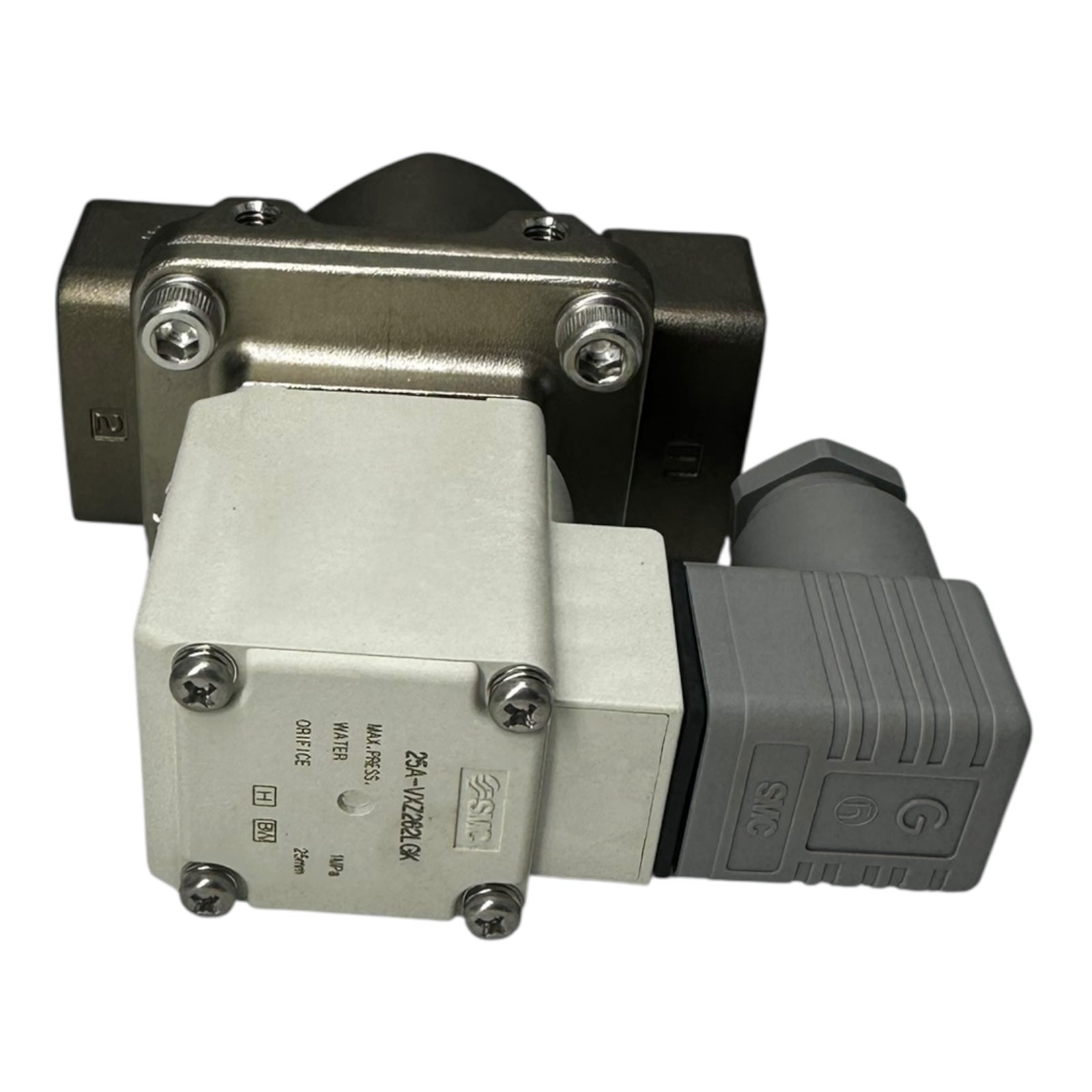 SMC 25A-VXZ262LGK Magnetventil Wasser 1MPa G1” Orifice 25mm