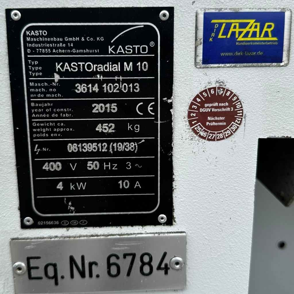 KASTO KASTOradial M10 Kreissäge Metalltrennmaschine Metallkreissäge 4kW 400V