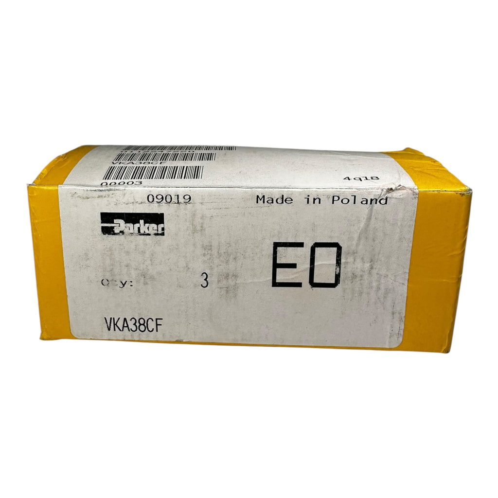 3x Parker Ermeto EO VKA38CF Verschlussstopfen Hydraulik M38x2 0112247220