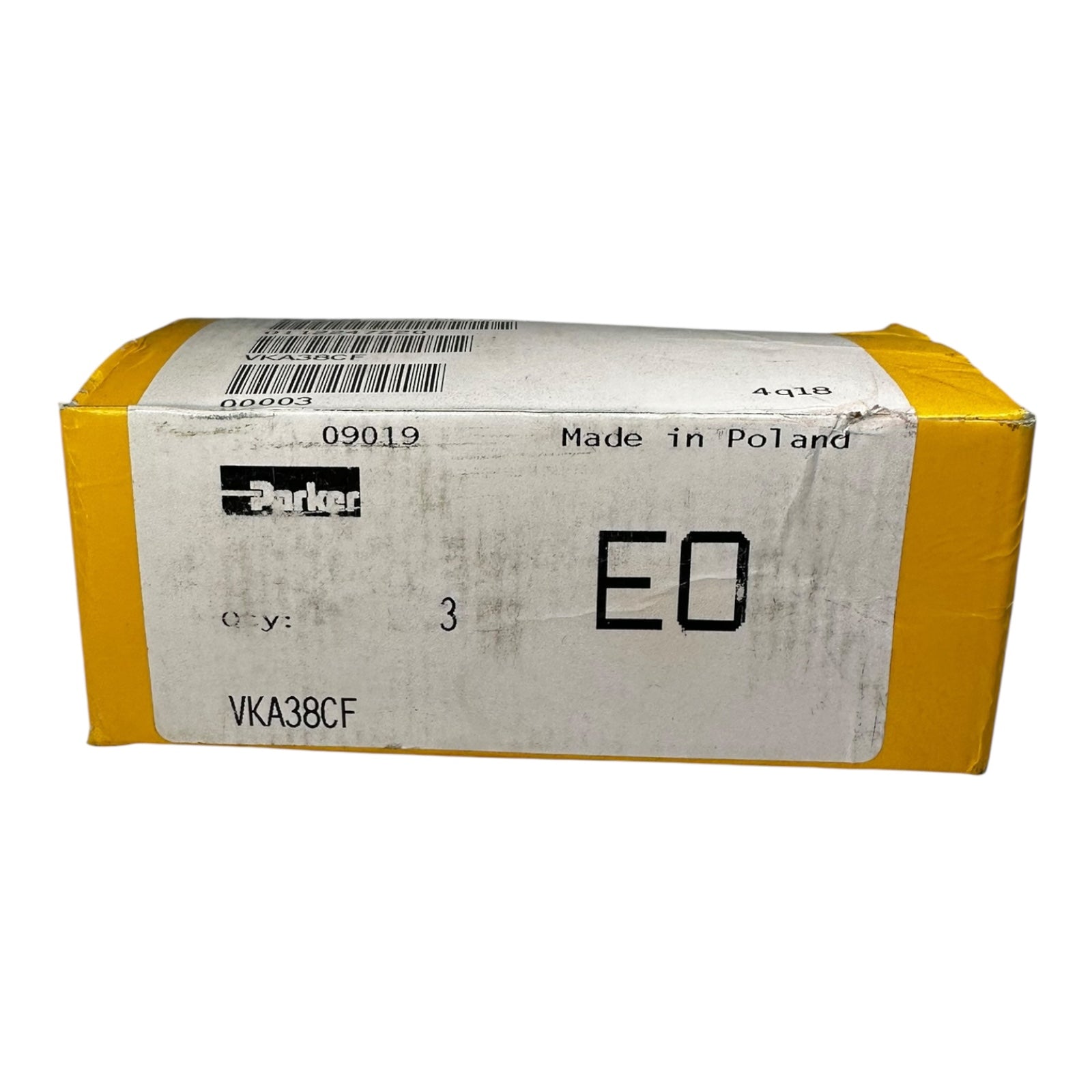 3x Parker Ermeto EO VKA38CF Verschlussstopfen Hydraulik M38x2 0112247220