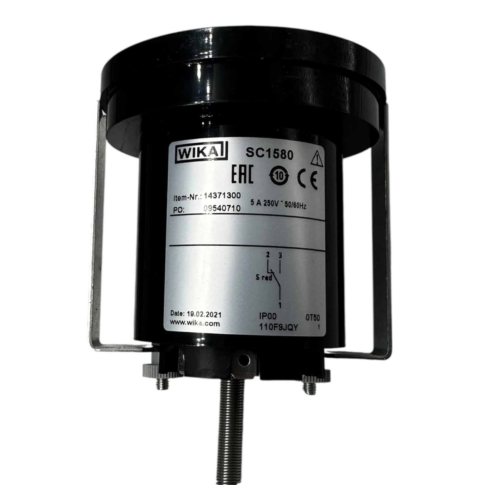 WIKA SC1580 Temperaturregler 14371300 0-150°C Thermostat 250V 5A Fühler