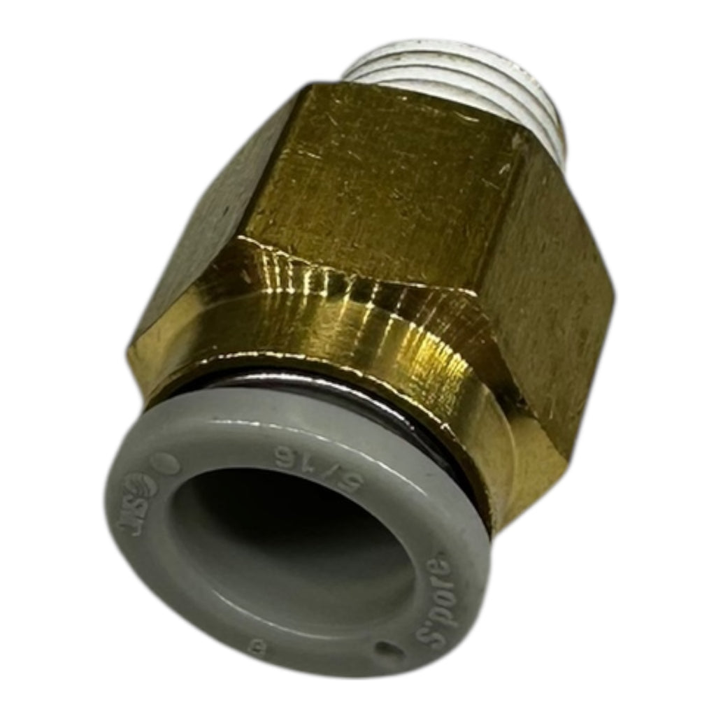 10x SMC KQ2H08-01AS Steckanschluss Pneumatik G1/8 Außengewinde 8mm Schlauch