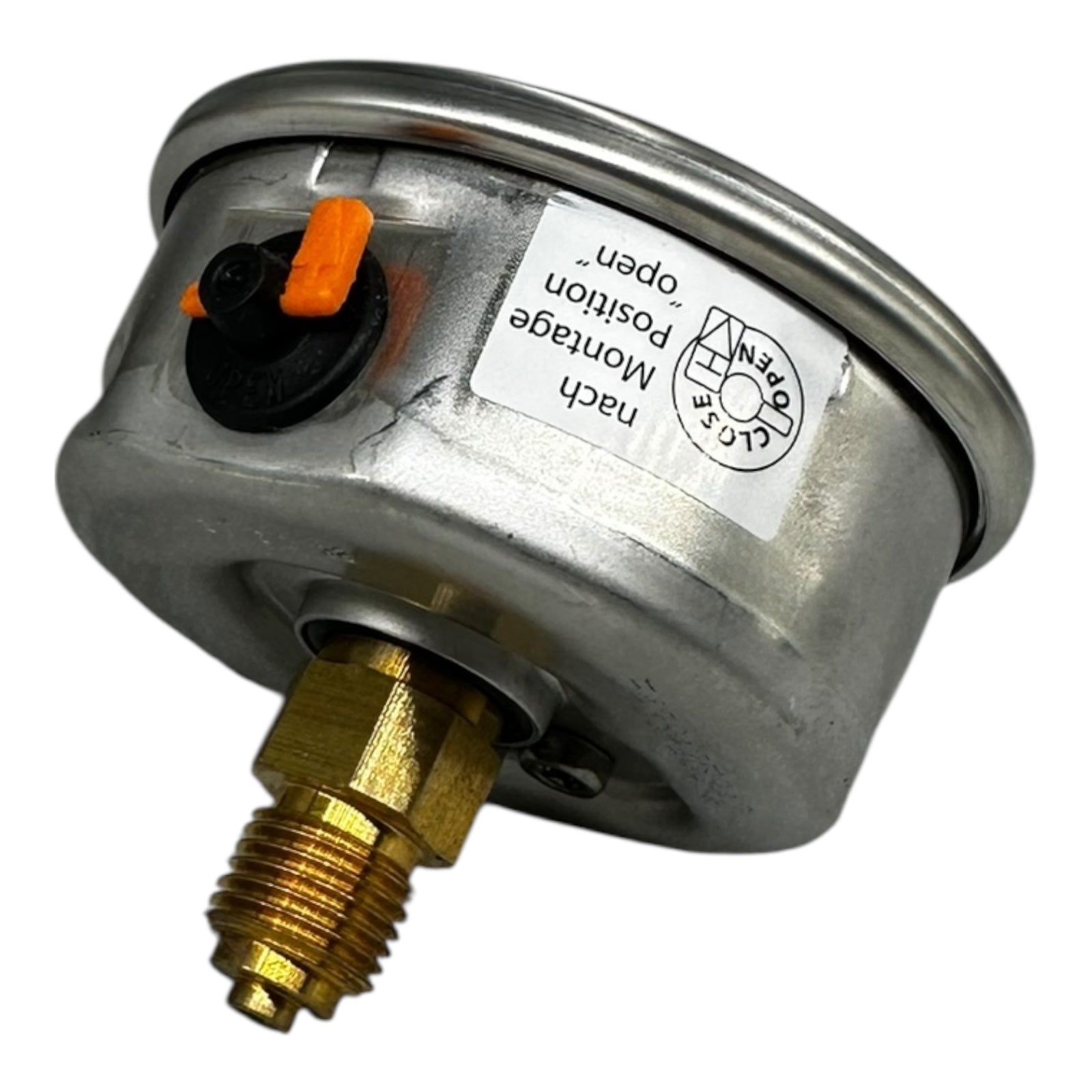 WIKA Manometer 0–16 bar G1/4B unten Ø63mm farbskala Grün/Rot Druckmesser